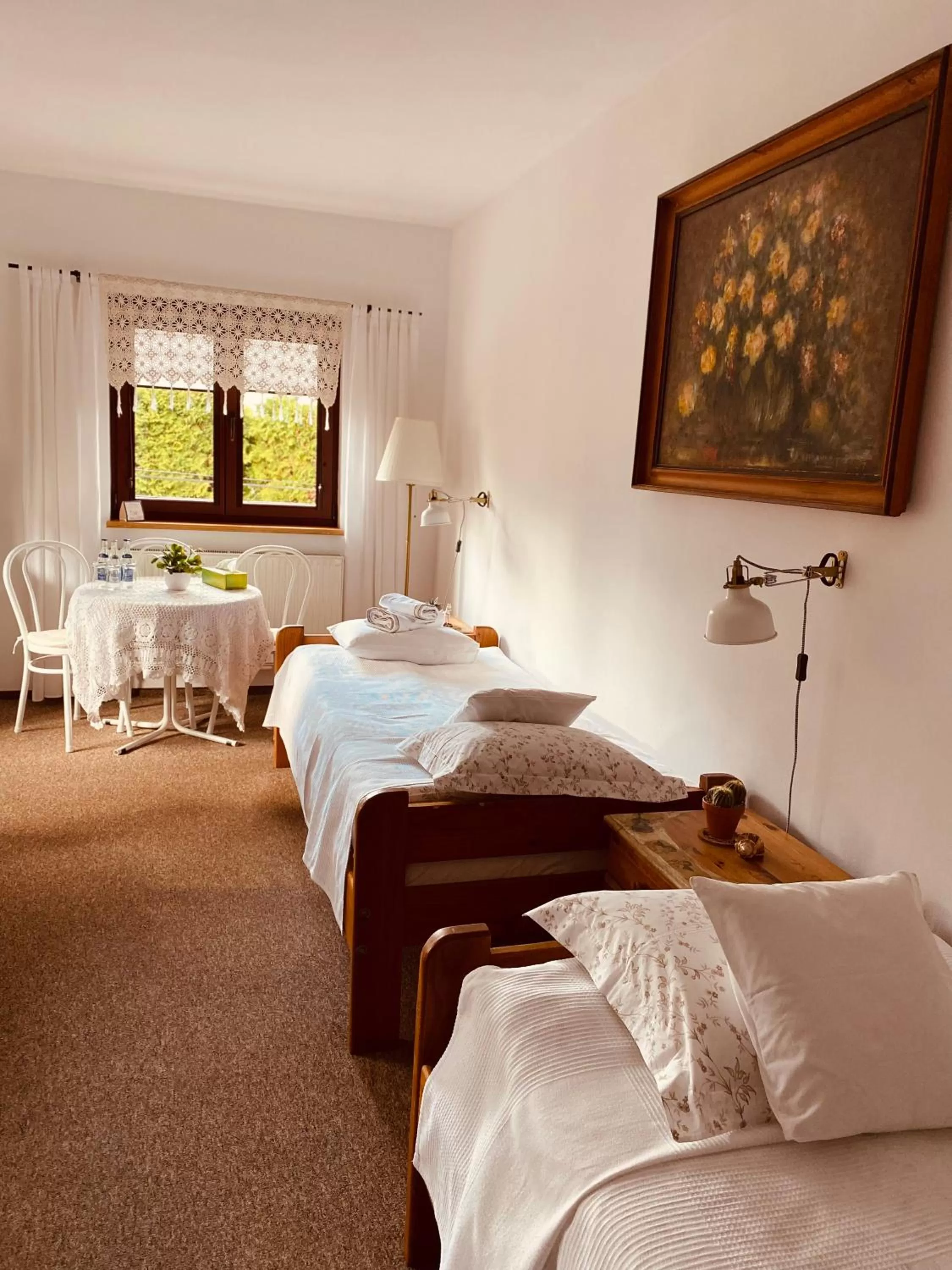 Bed in Restauracja Pensjonat Buda