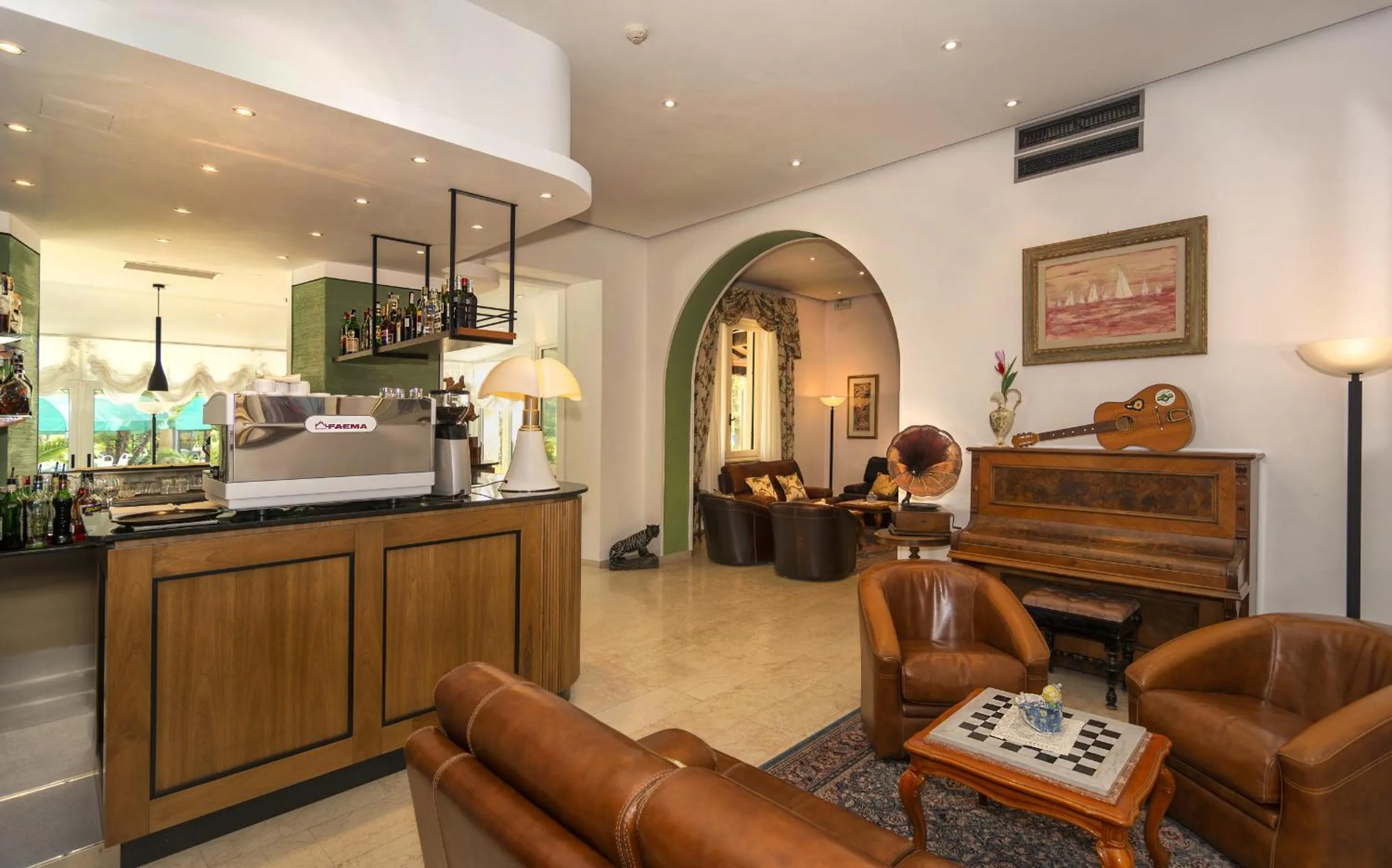Lounge or bar in Hotel Verdemare