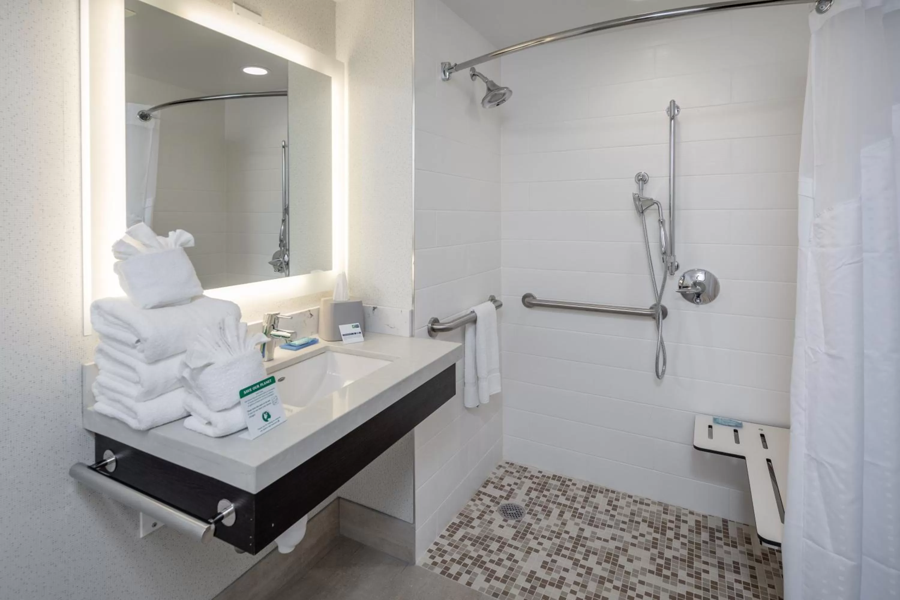 Bathroom in Holiday Inn Express - Sunnyvale - Silicon Valley by IHG