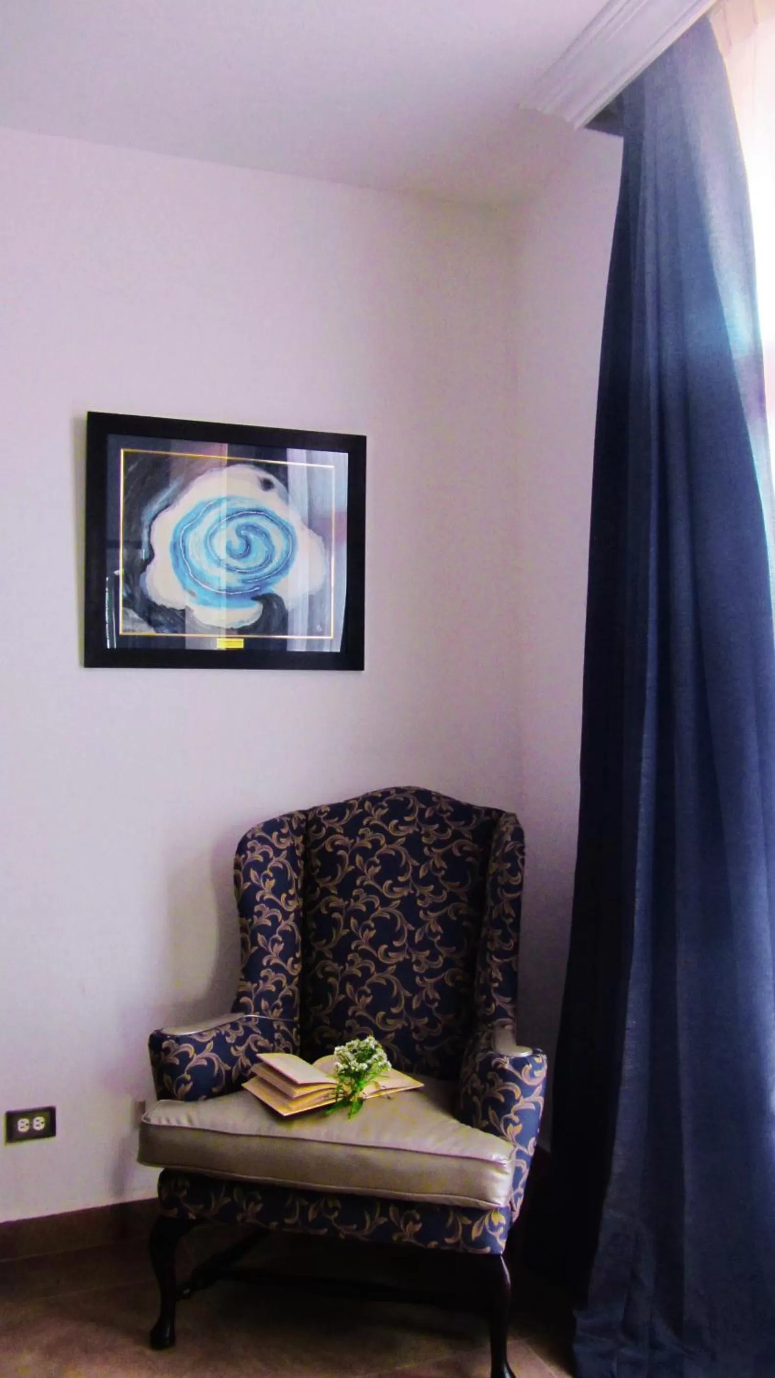 Seating area in La Isabela Suites