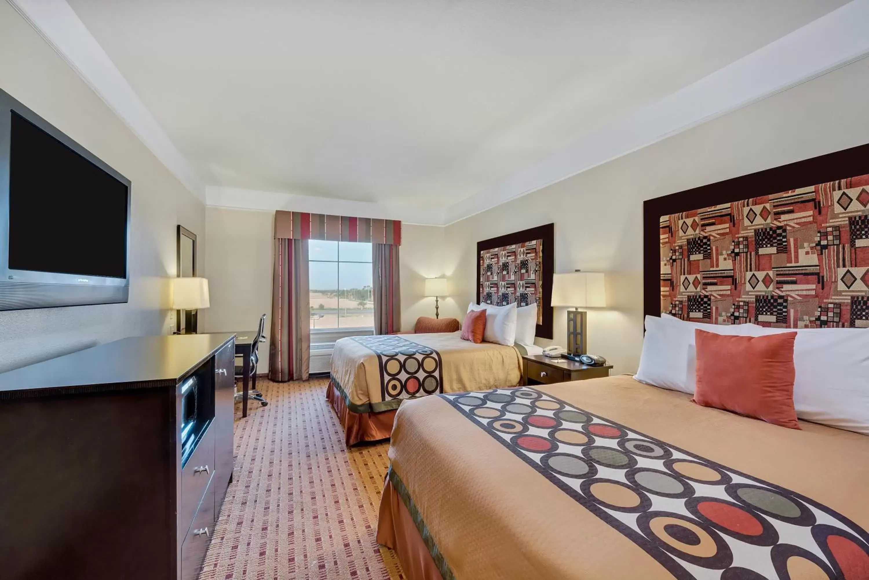 Queen Room with Two Queen Beds - Smoking in Super 8 by Wyndham Hidalgo at La Plaza Mall & Mcallen Airport Queen Room with Two Queen Beds - Smoking in Super 8 by Wyndham Hidalgo at La Plaza Mall & Mcallen Airport