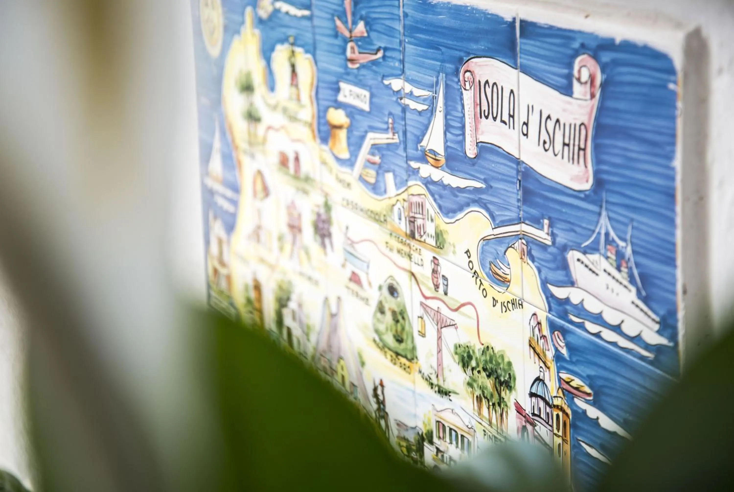 Decorative detail in Hotel Internazionale