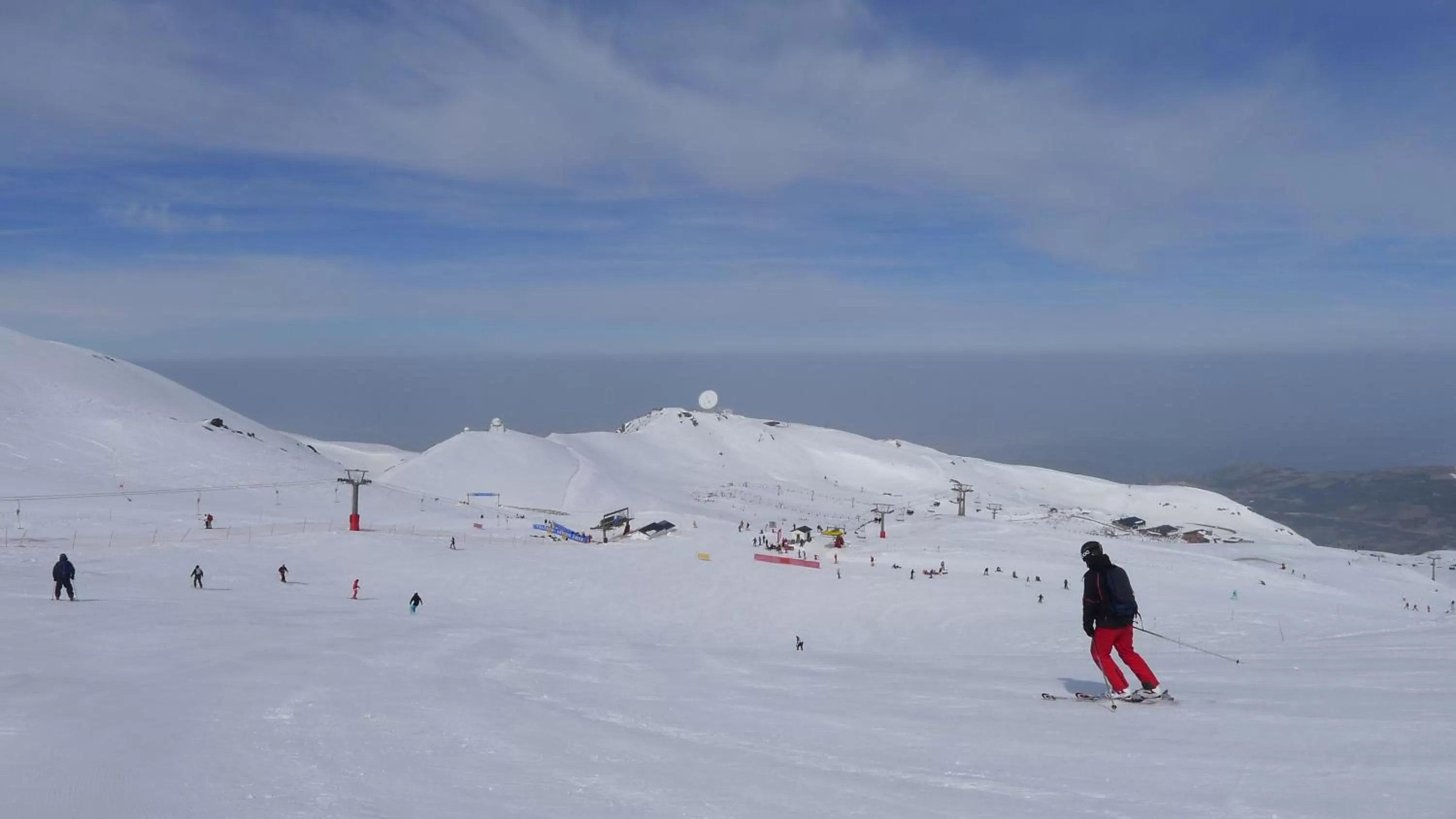 Skiing in La Almunia del Valle