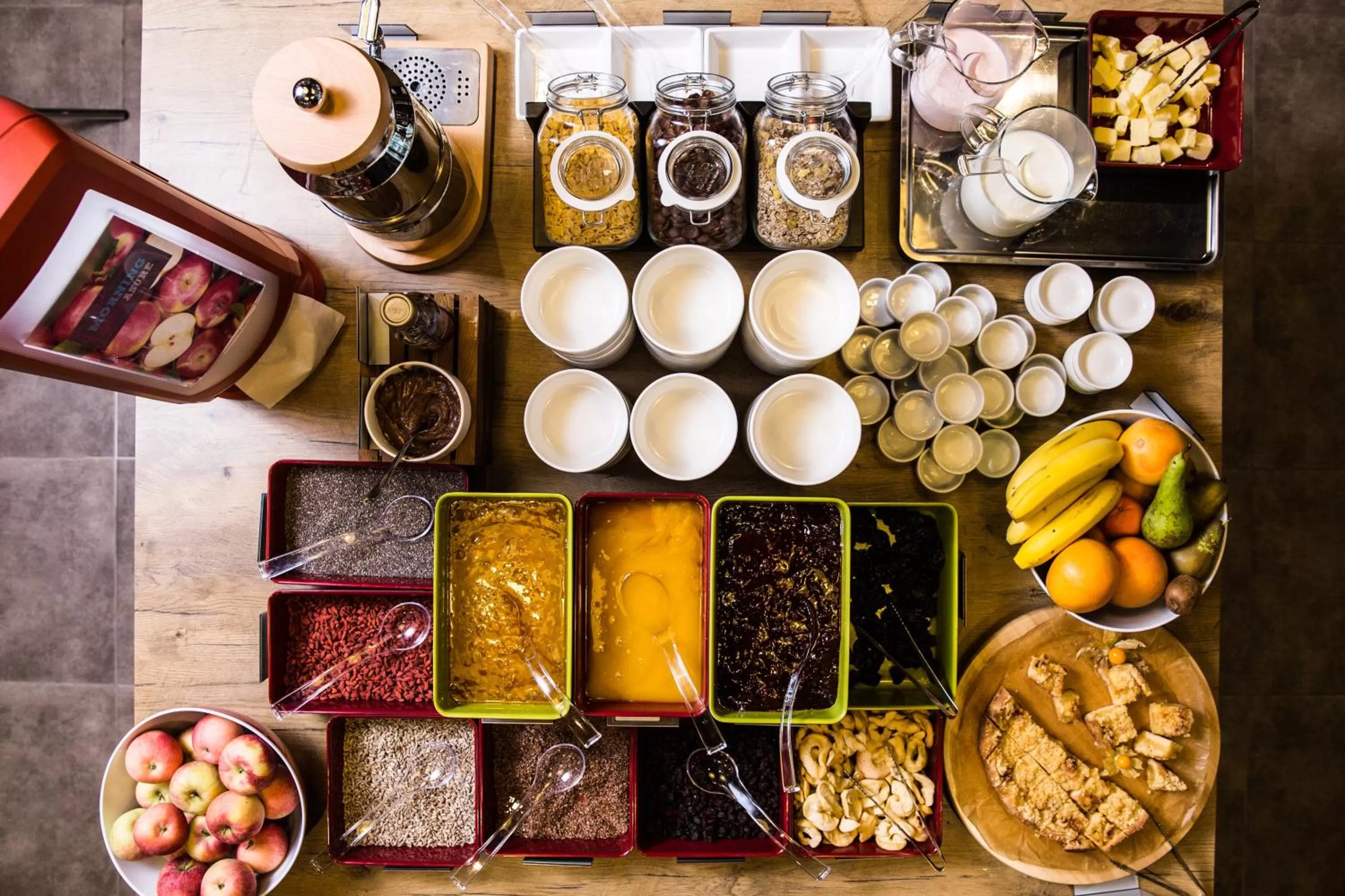 Continental breakfast in ibis Vilnius Centre