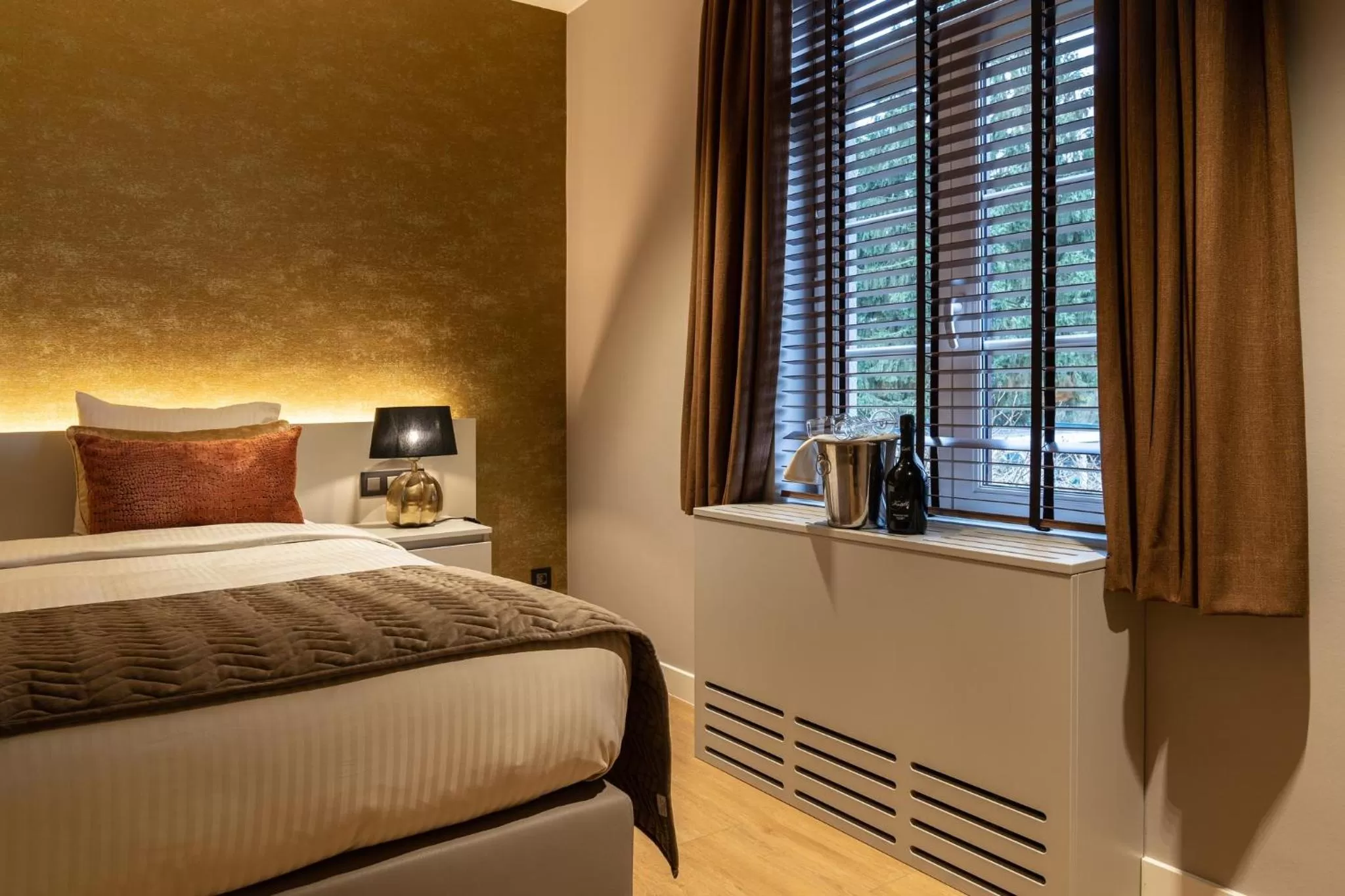 Bed in Hotel de Boskar Houthalen