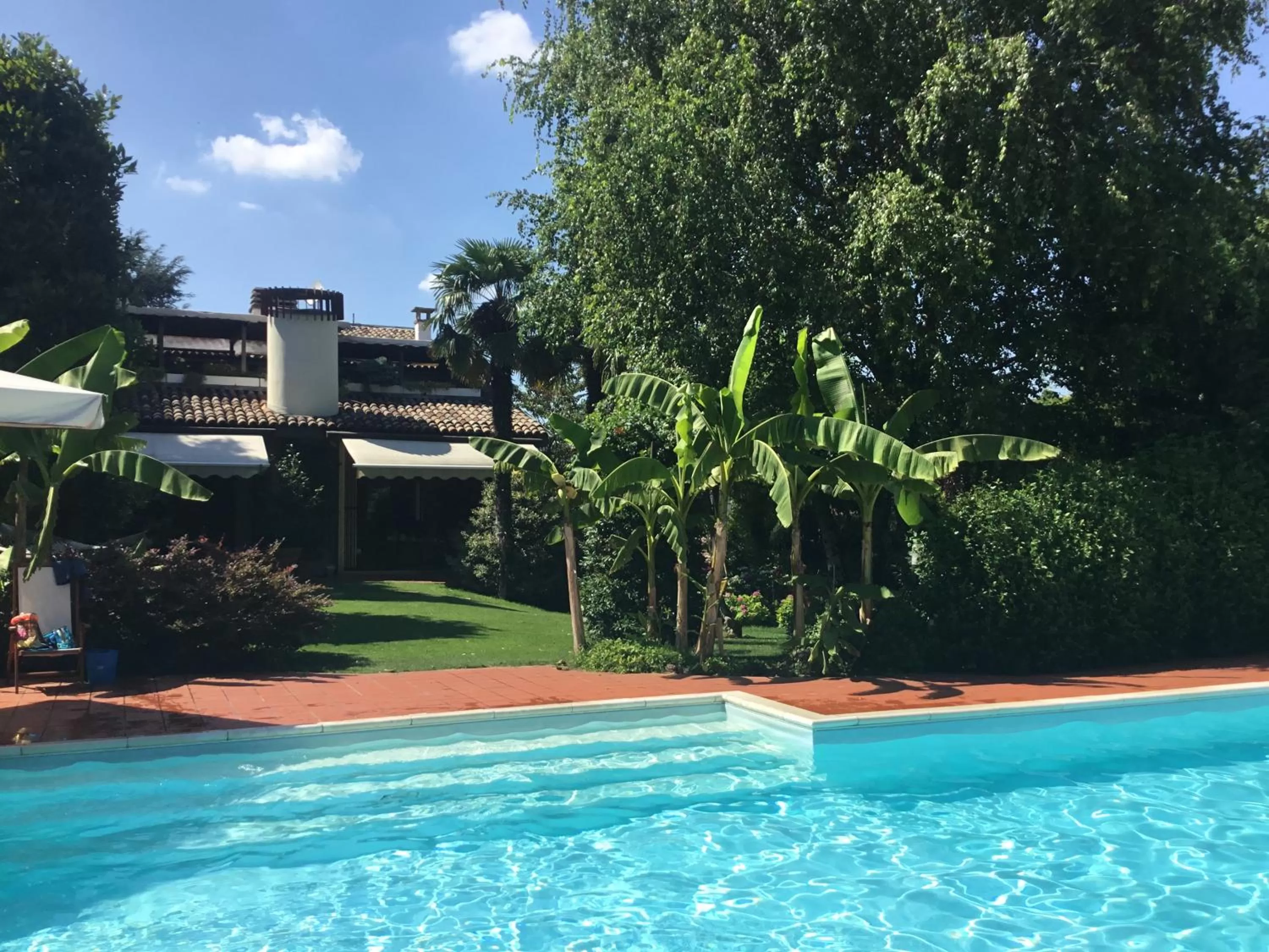 Swimming pool in La Pergola B&B
