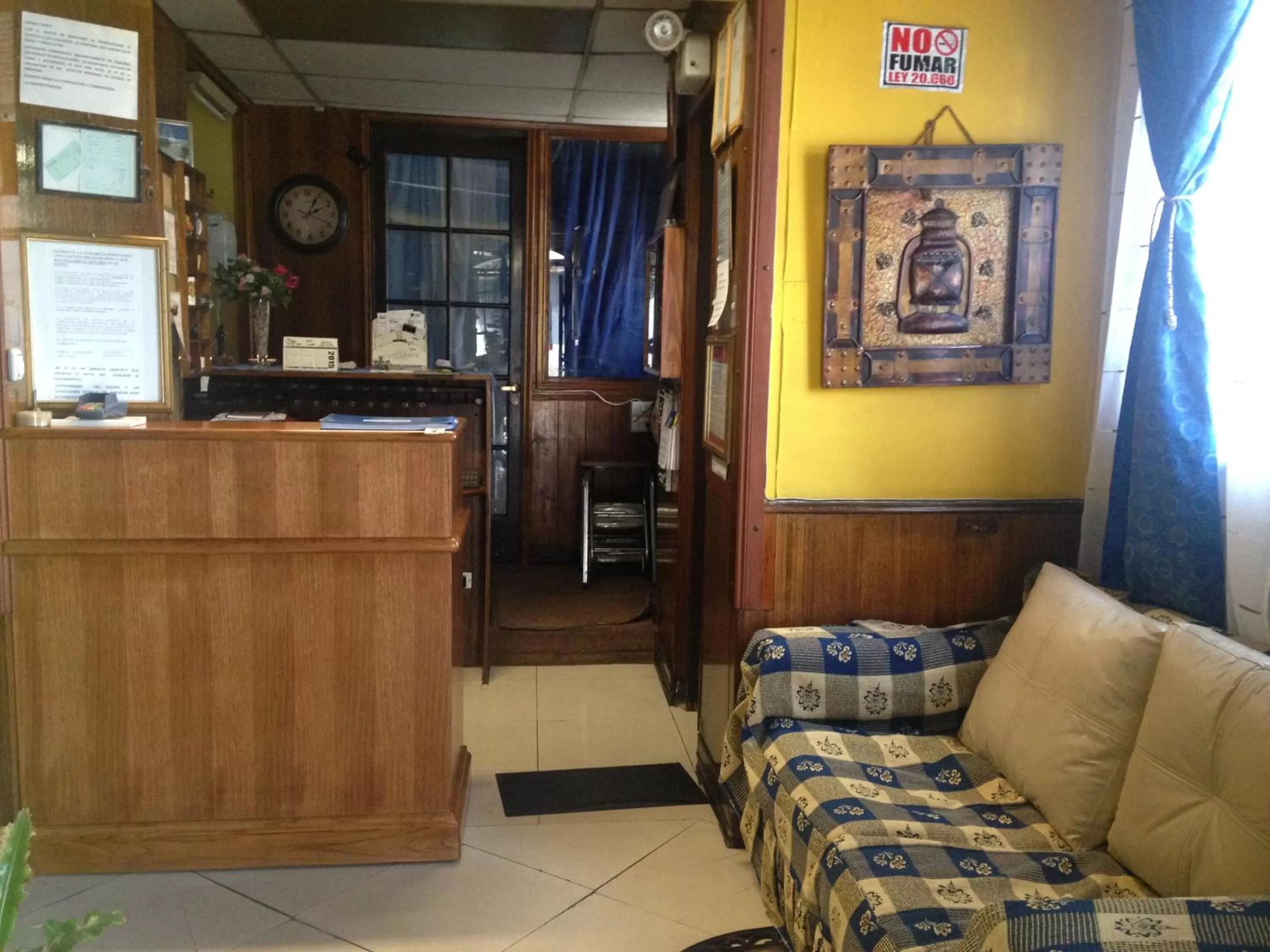 Lobby or reception in Hotel La Castellana