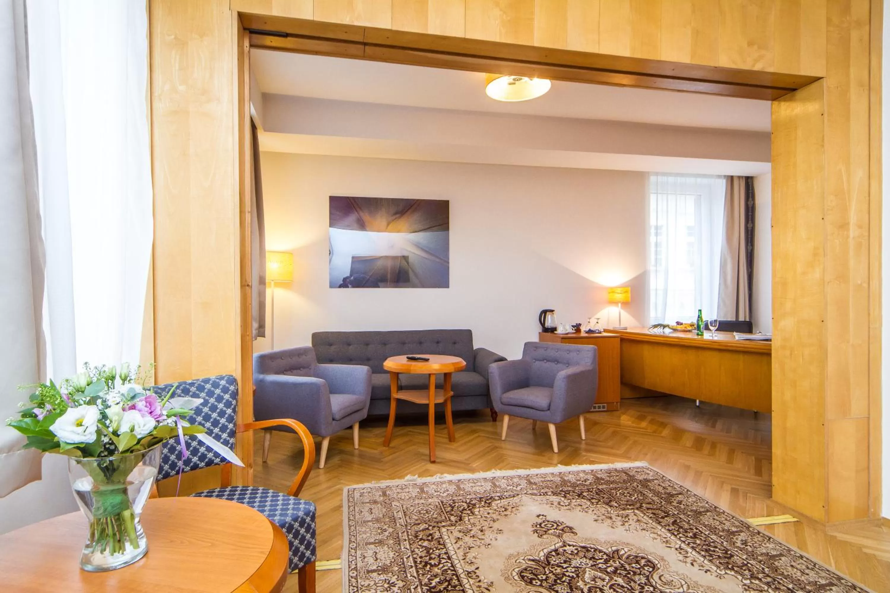 Coffee/tea facilities in LH Hotel Mědínek Old Town