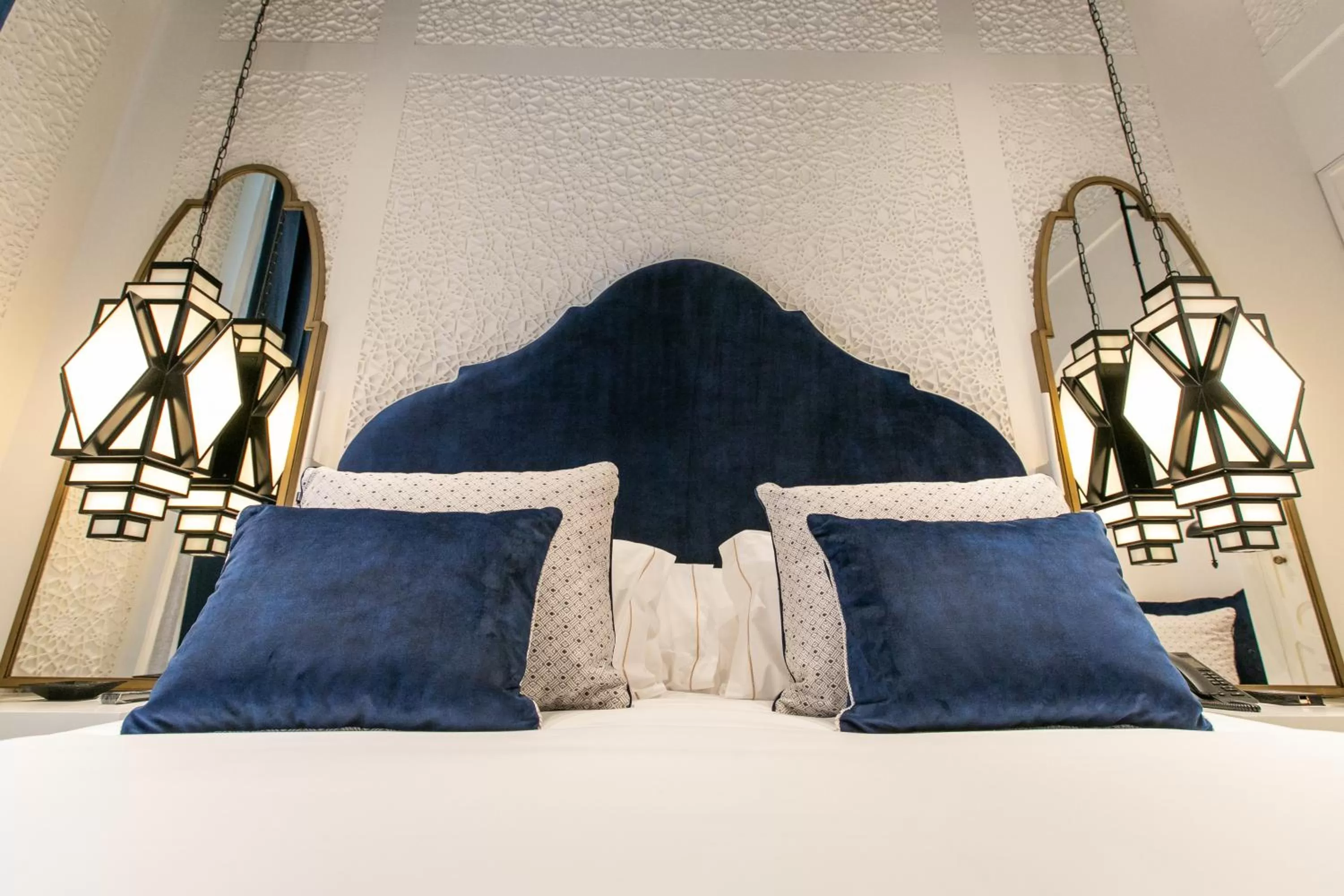 Bed in Hotel Casa Palacio Don Ramón