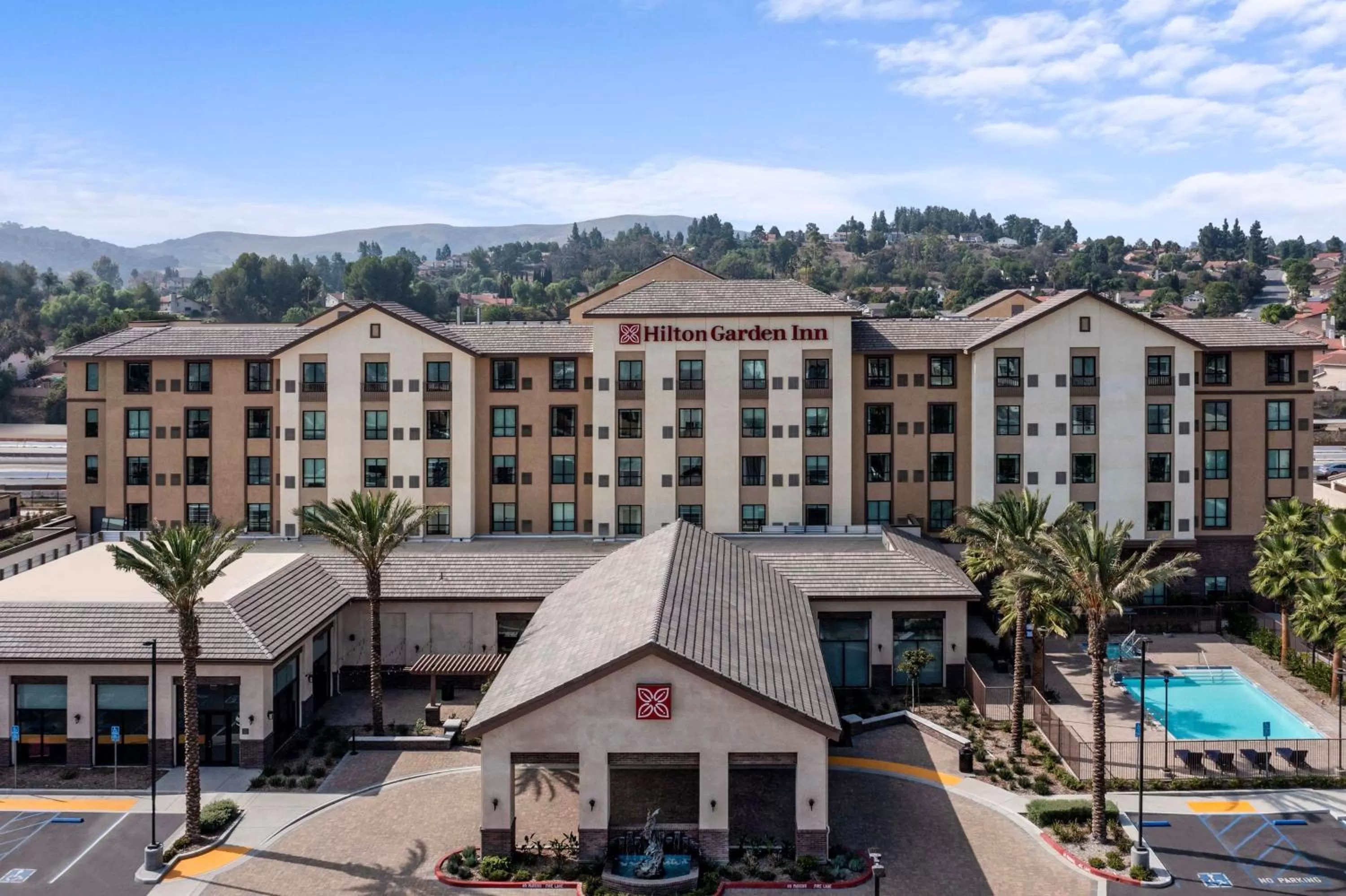Property building in Hilton Garden Inn Chino Hills Pomona CA