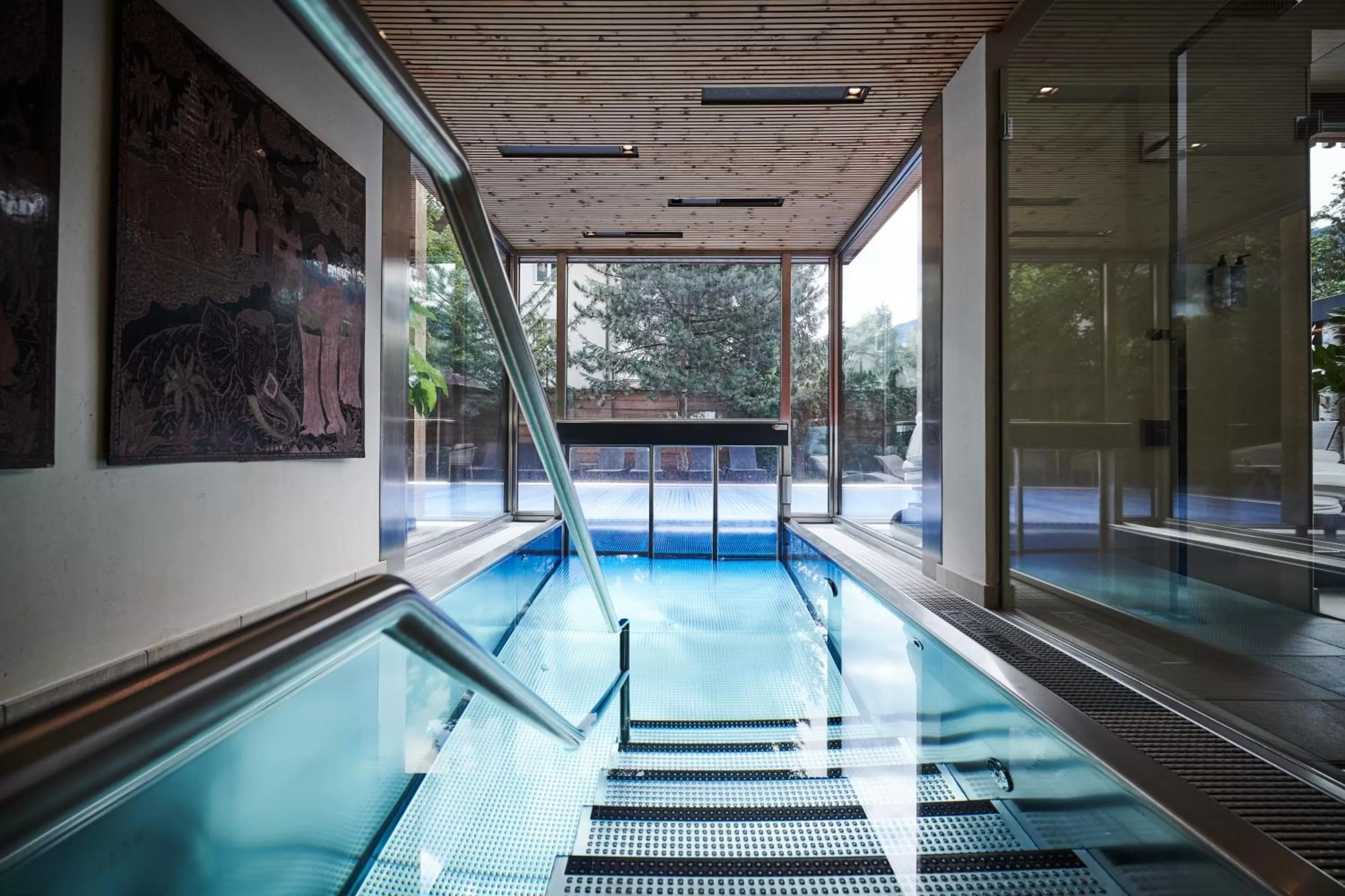 Swimming pool in Small Luxury Hotel of the World - DasPosthotel