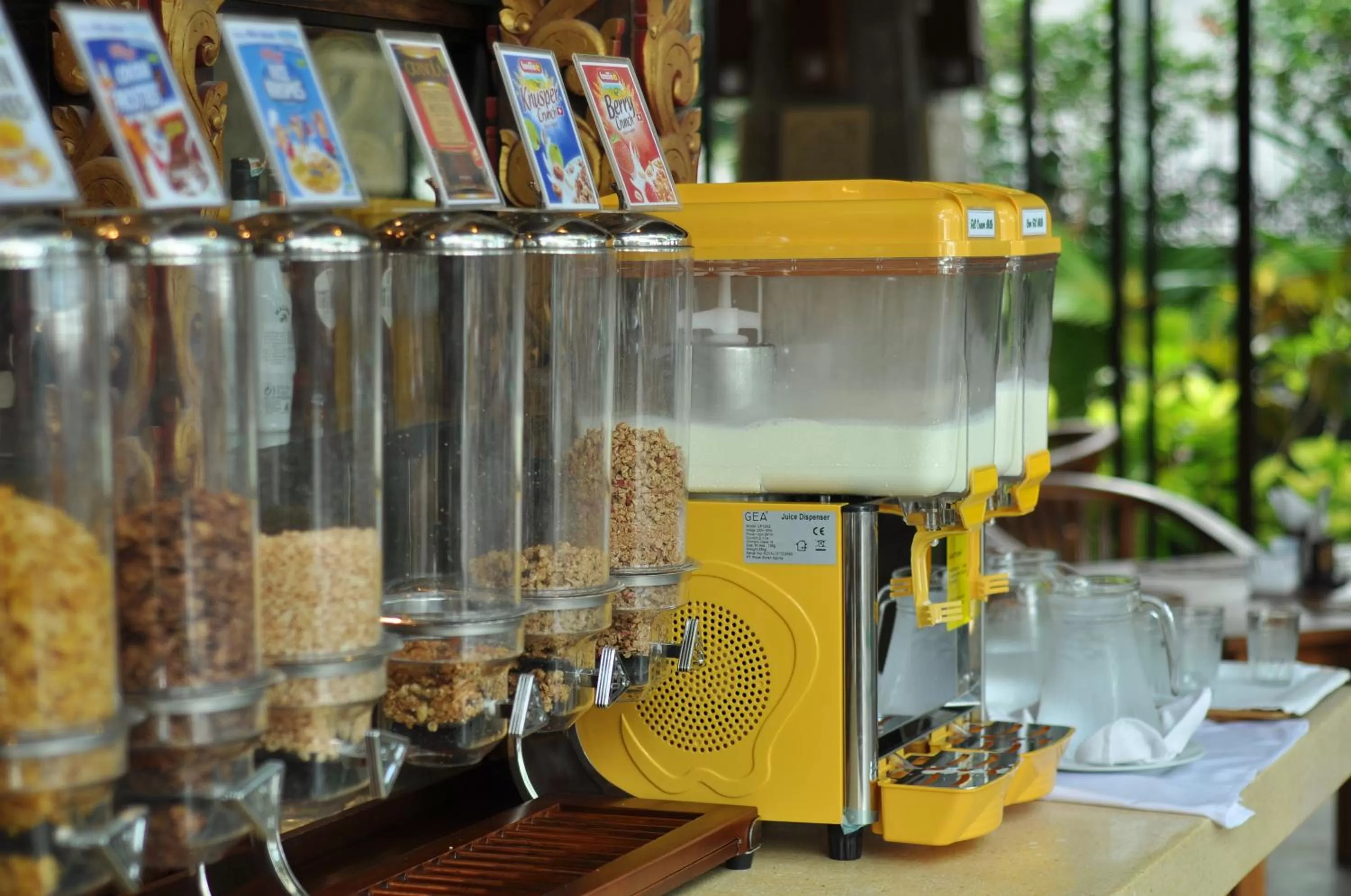 Buffet breakfast in Hotel Kumala Pantai