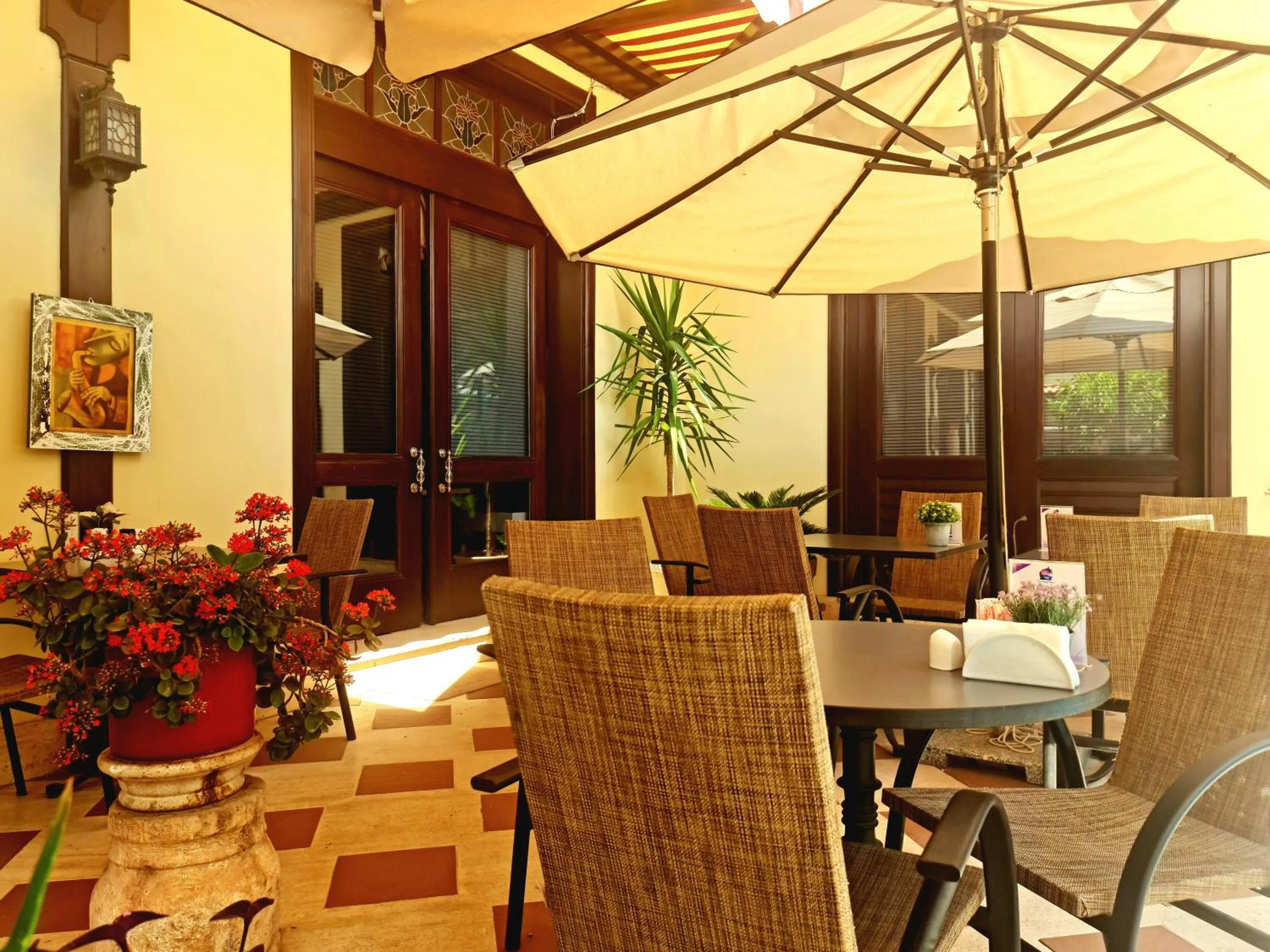 Patio in Eski Masal Hotel - Special Class