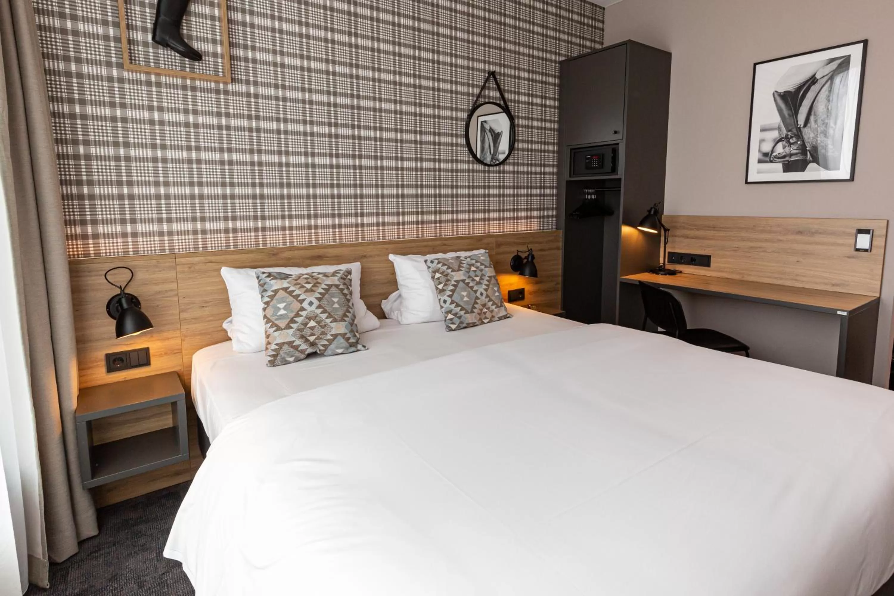 Bedroom, Bed in ibis Styles Vechta