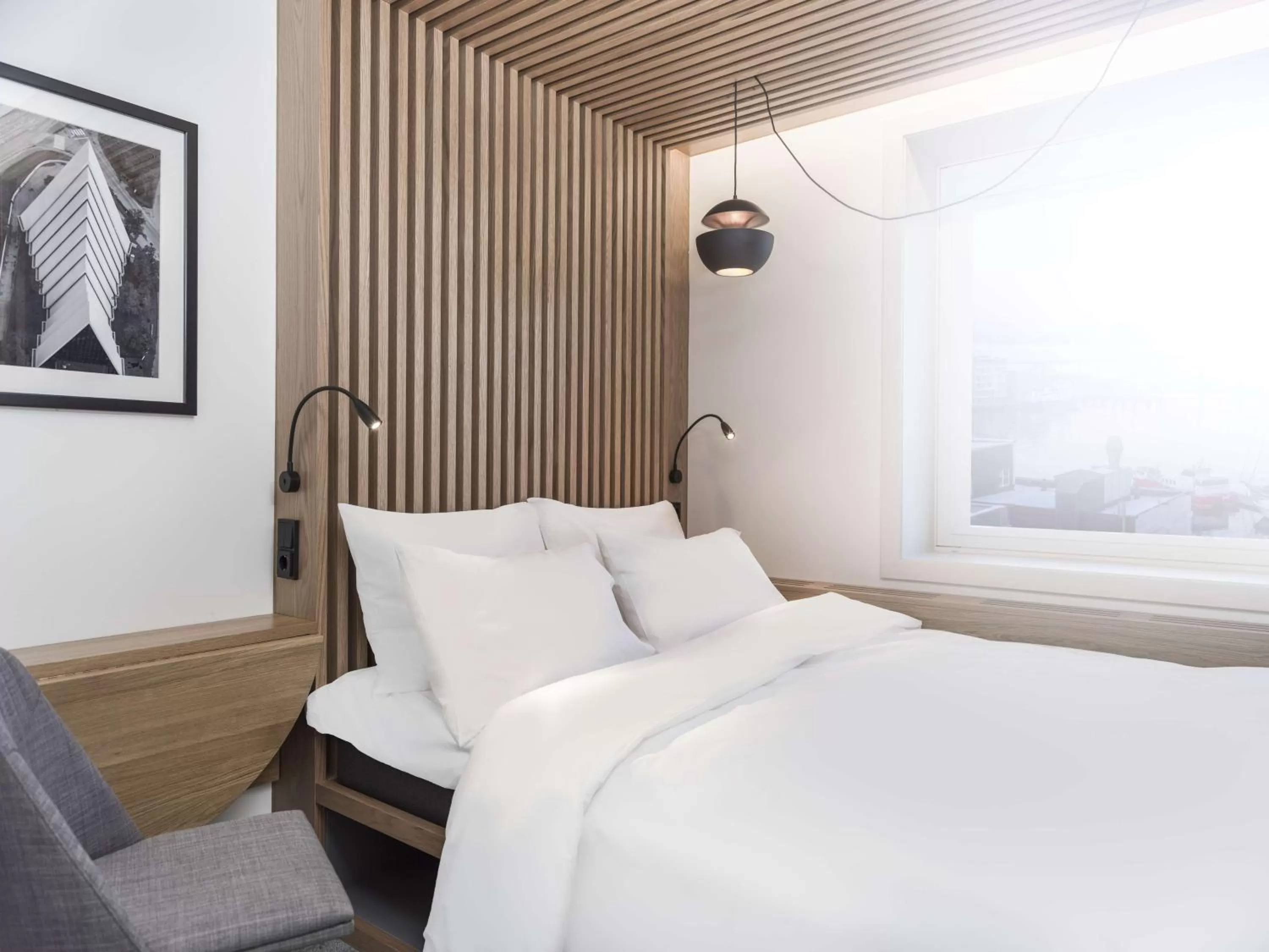 Photo of the whole room, Bed in Radisson Blu Hotel Tromsø