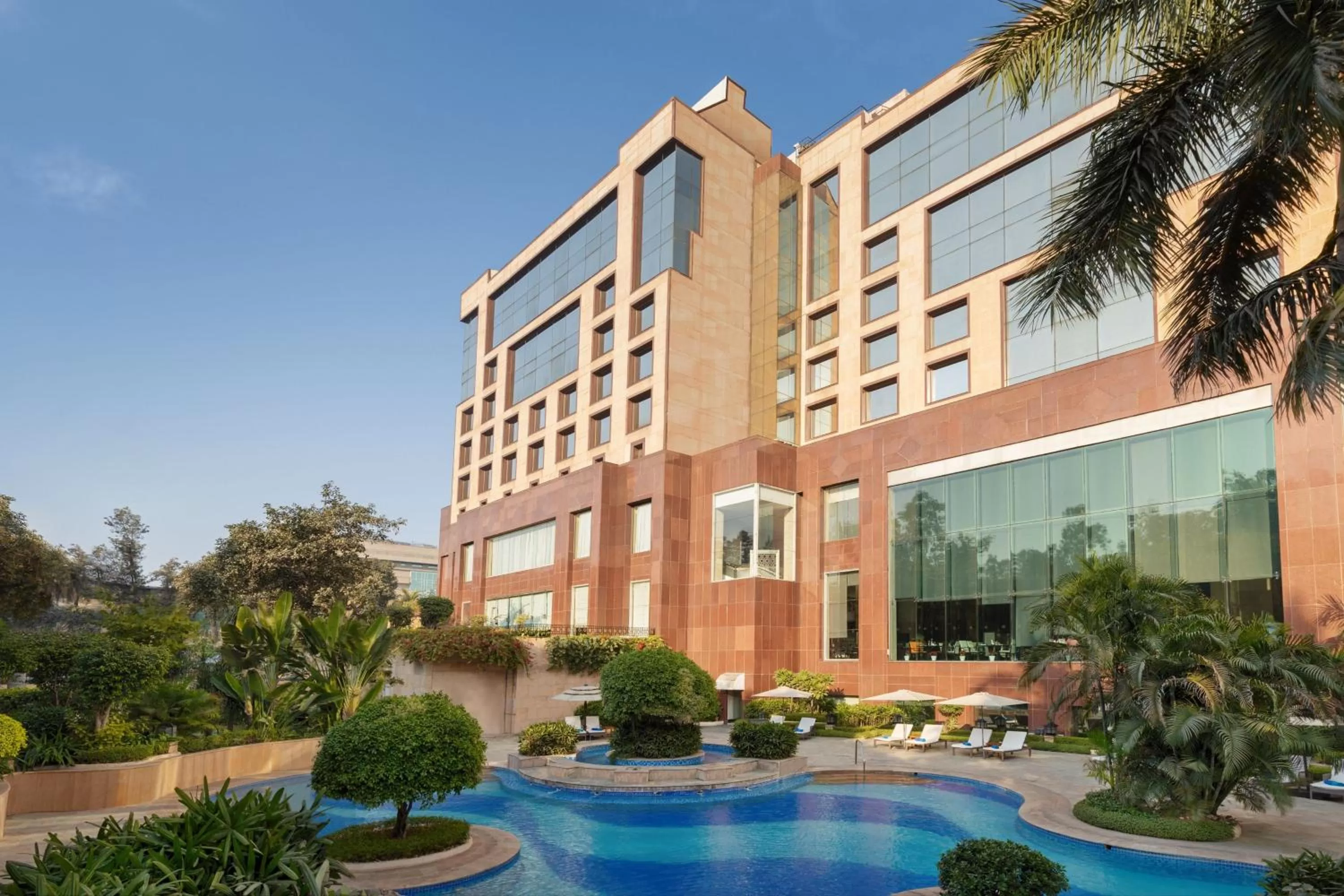 Property building in Sheraton New Delhi Hotel
