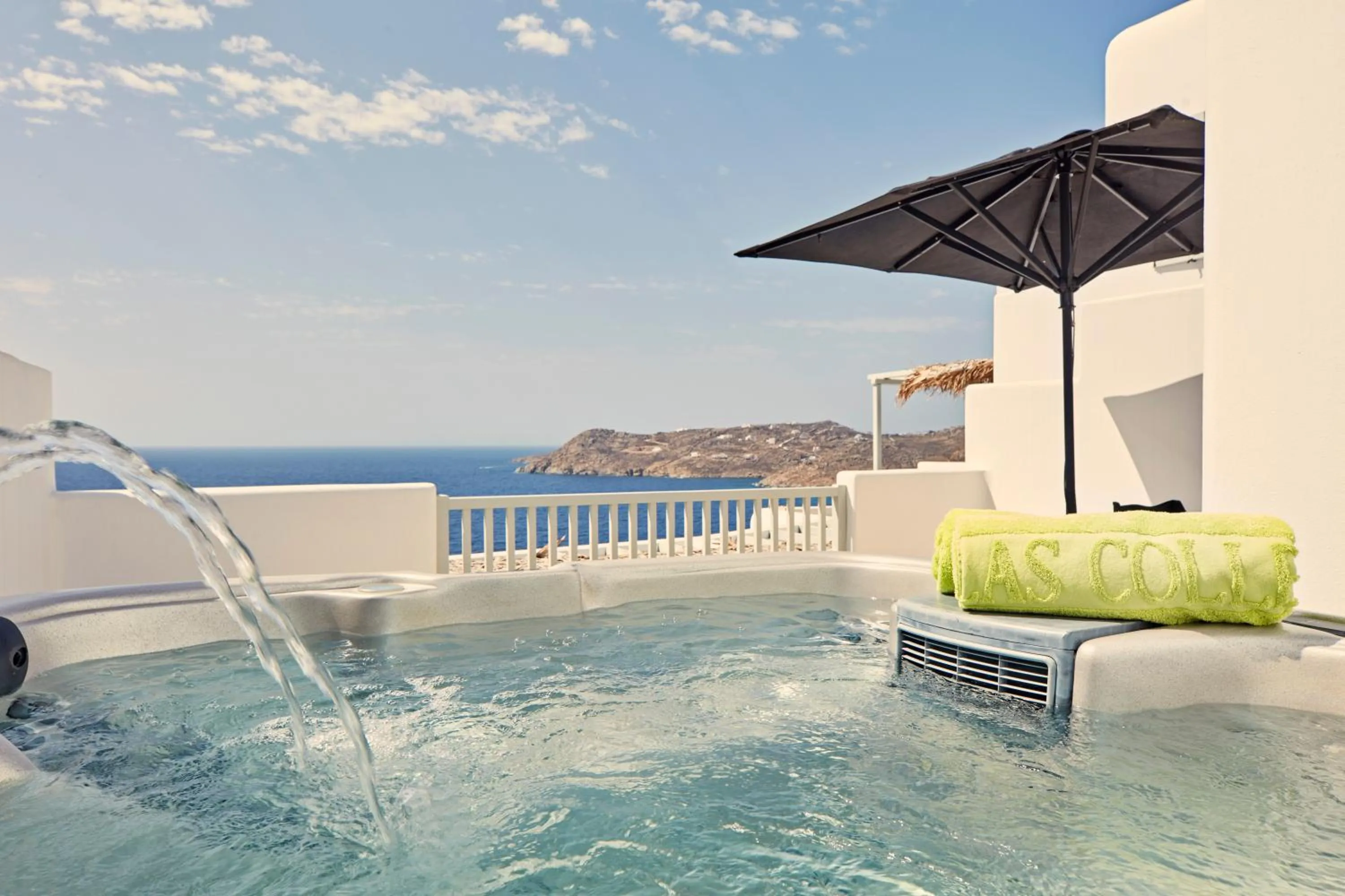 Balcony/Terrace in Myconian Villa Collection - Preferred Hotels & Resorts