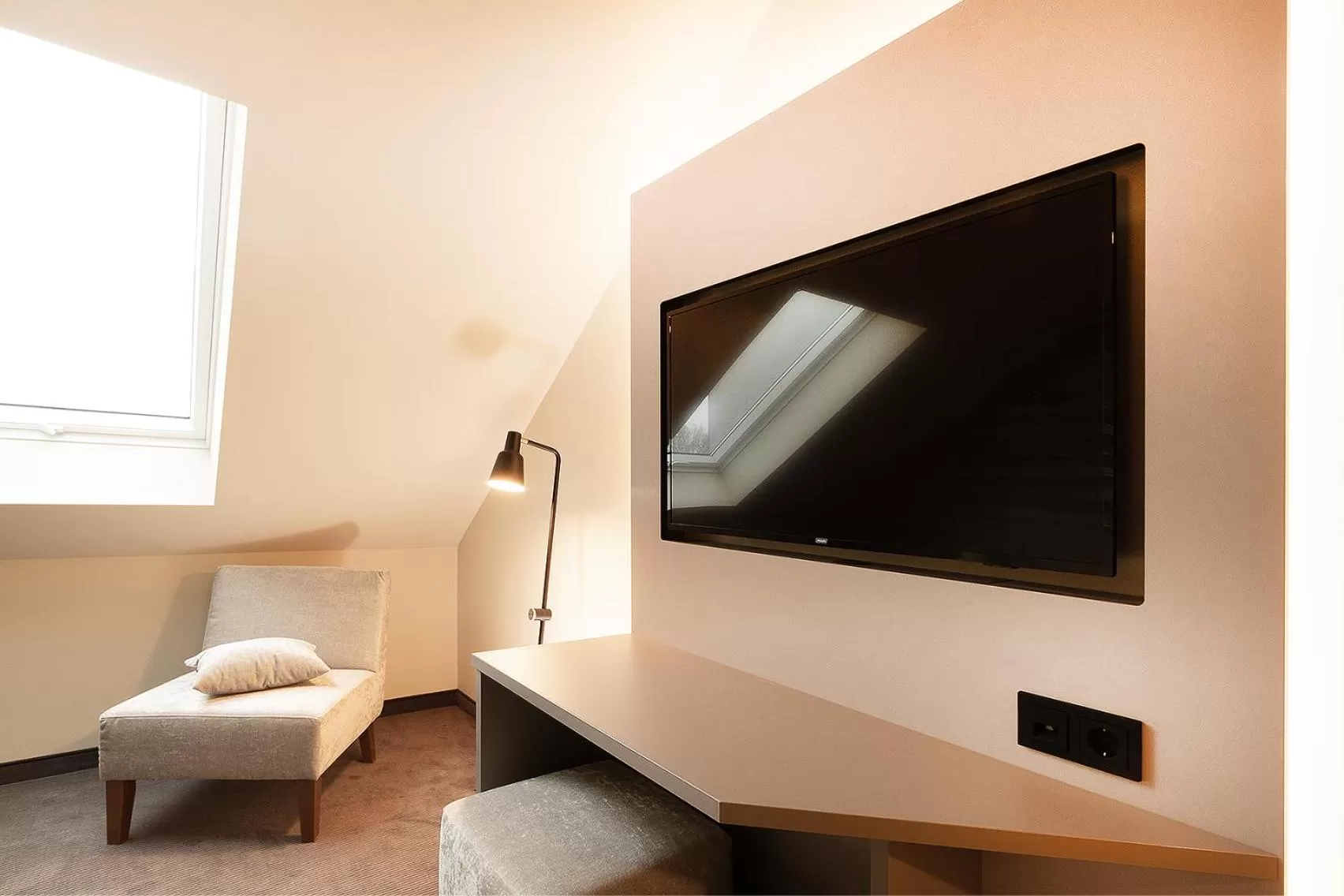 TV and multimedia, Bed in th Hotel Leipzig Messe