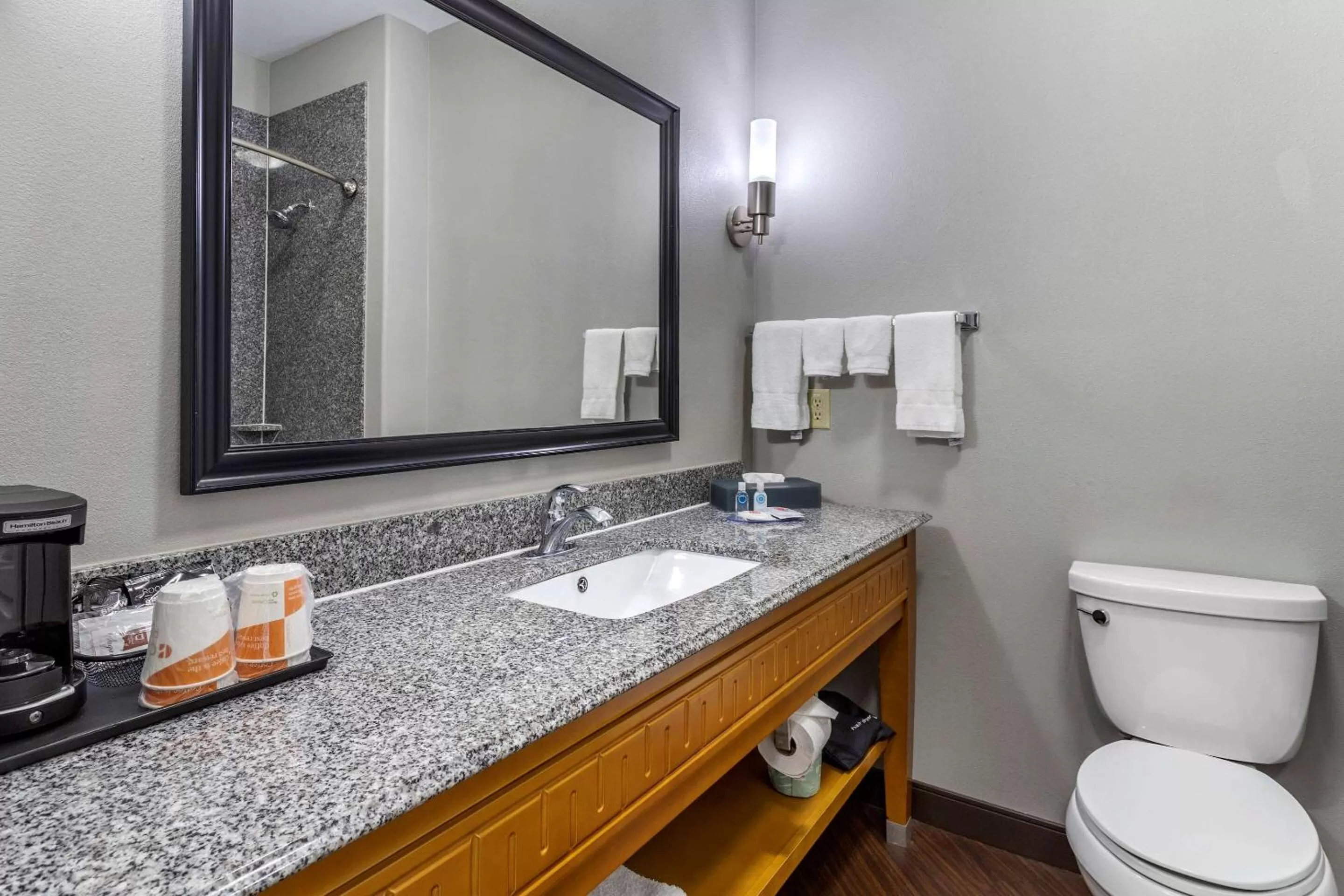 Bathroom in Comfort Inn & Suites Cleveland TX