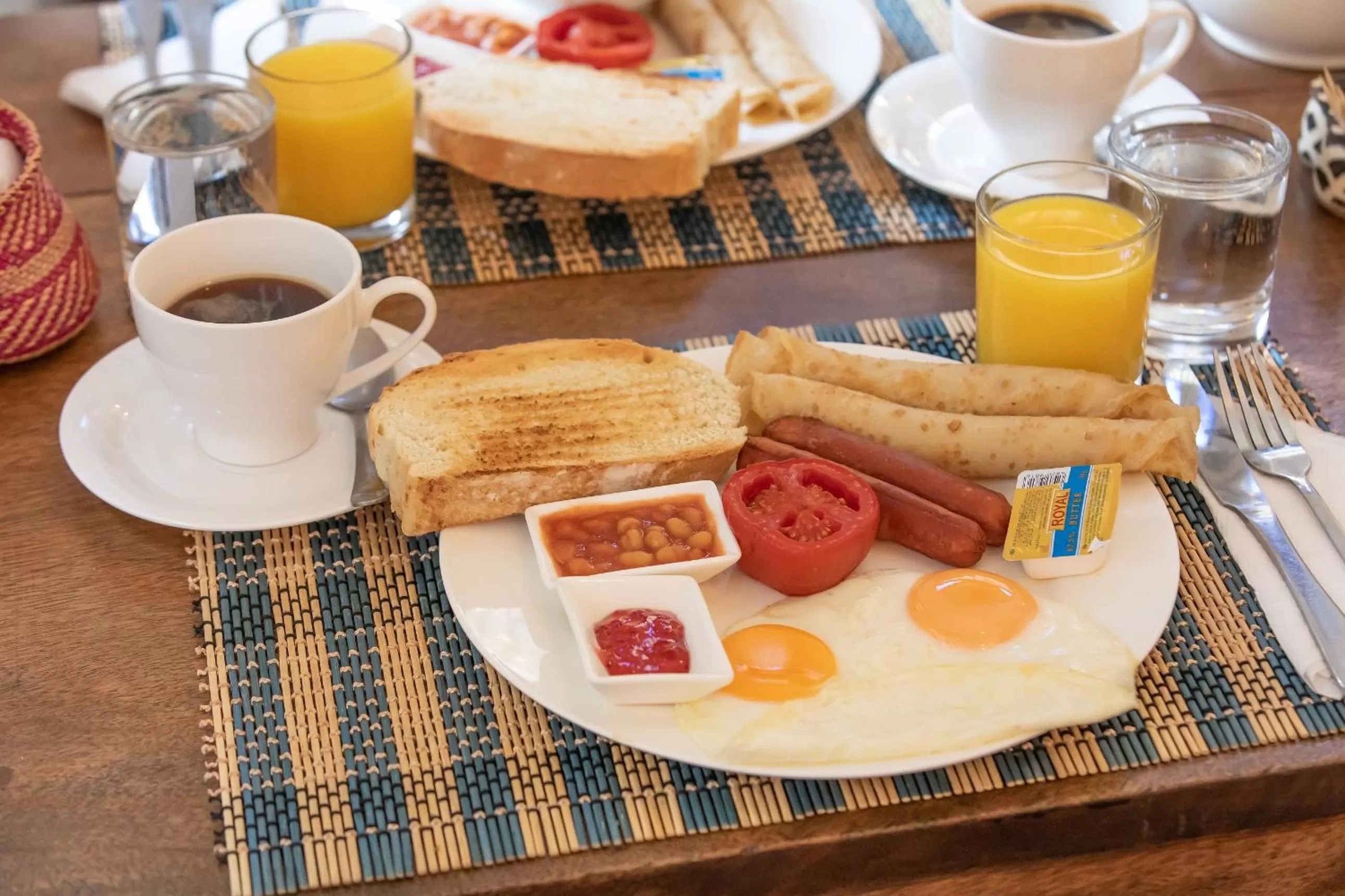 Breakfast in Shoki Shoki Hotel Stone Town