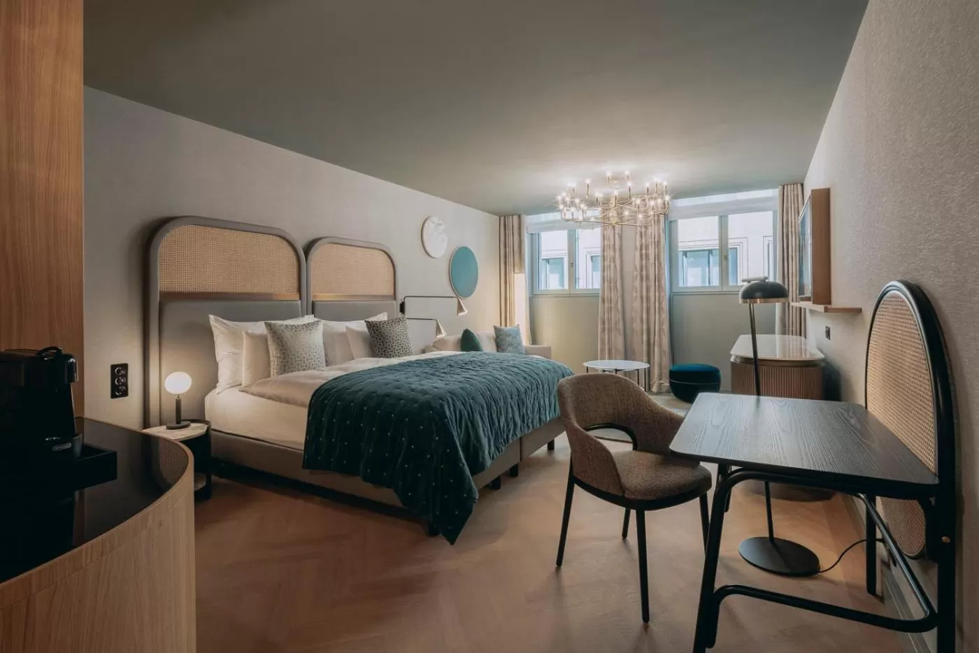 Bedroom, Bed in Hotel Märthof Basel