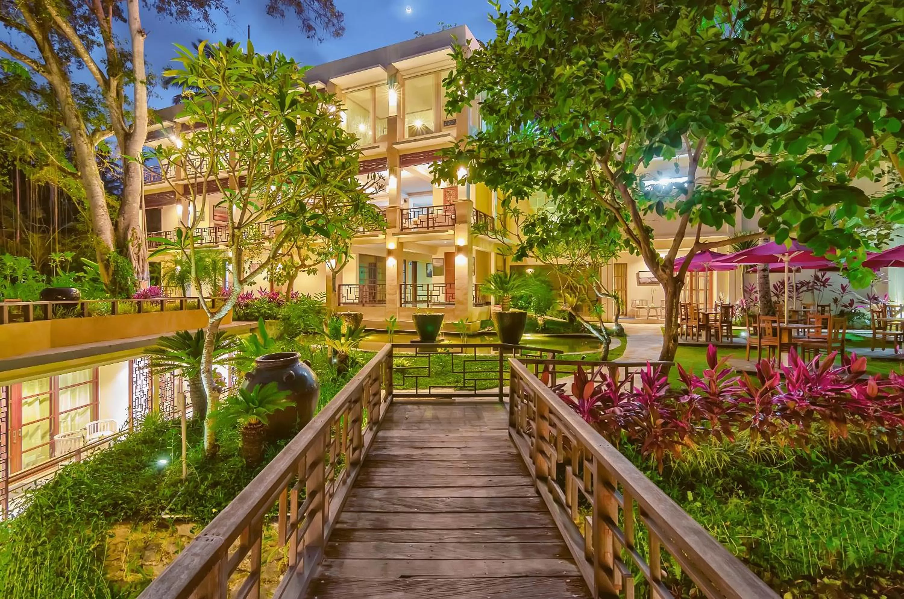 Property building in Labak River Hotel by EPS