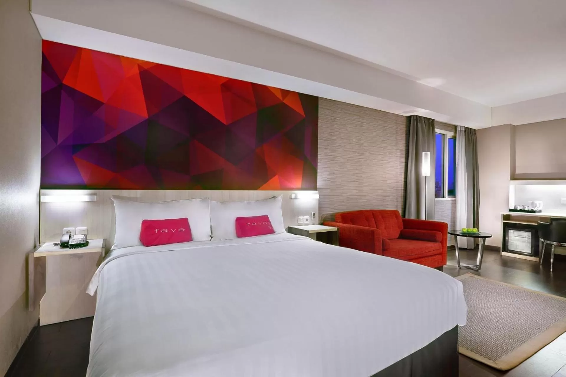 Bedroom in favehotel Tanah Abang - Cideng