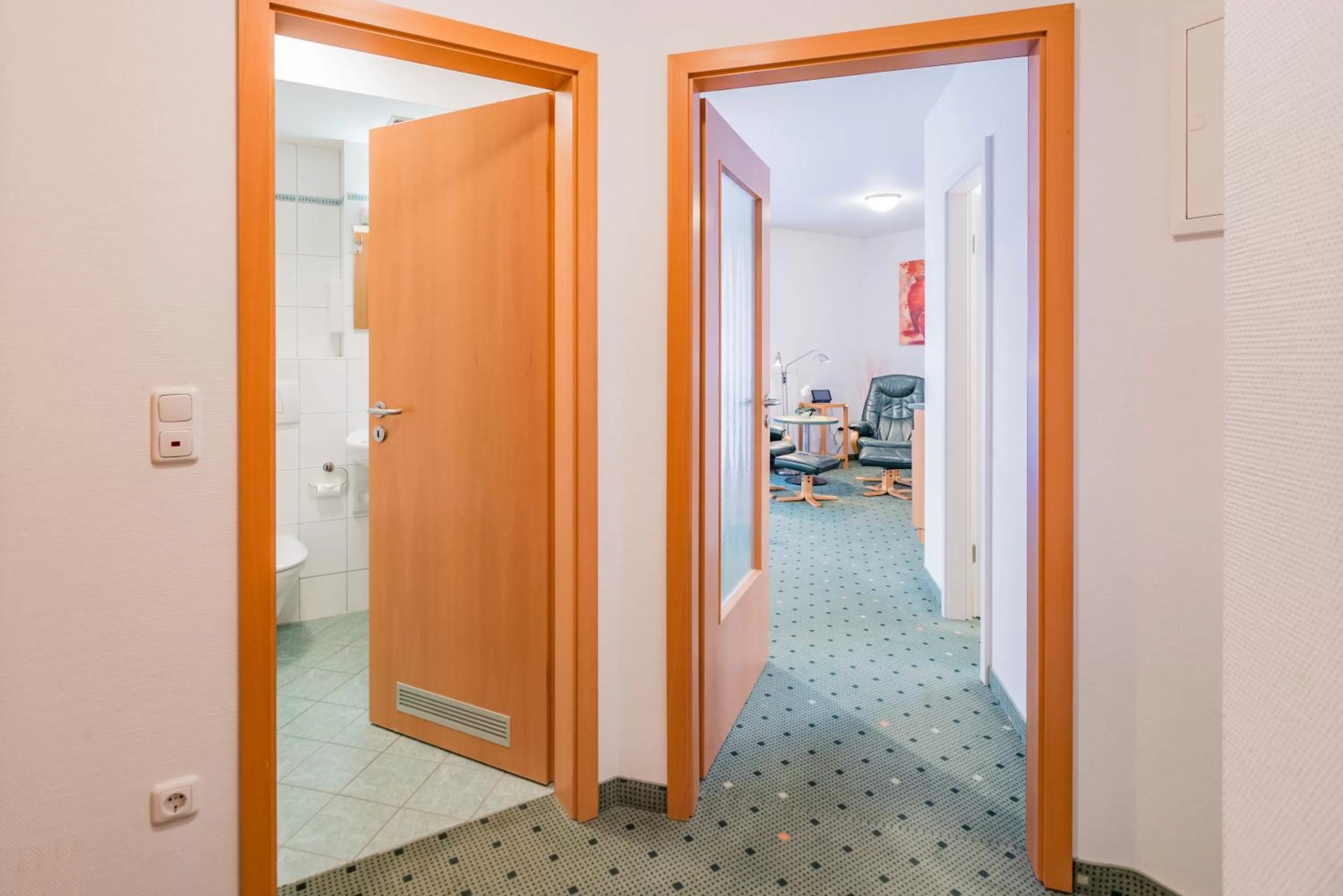 Photo of the whole room in Am Weststrand Apartmenthaus Waldeck