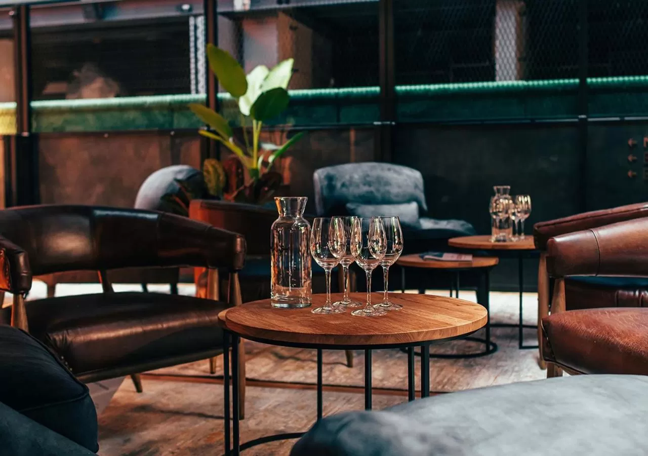 Lounge or bar in Clarion Hotel Mestari