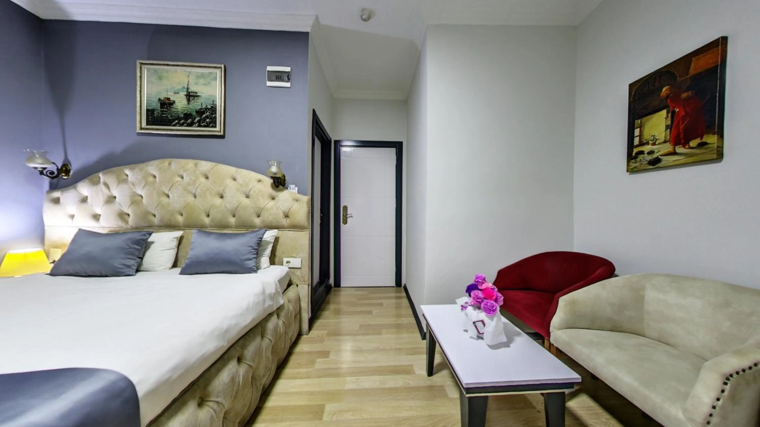 Bed in Hotel Mara İstanbul
