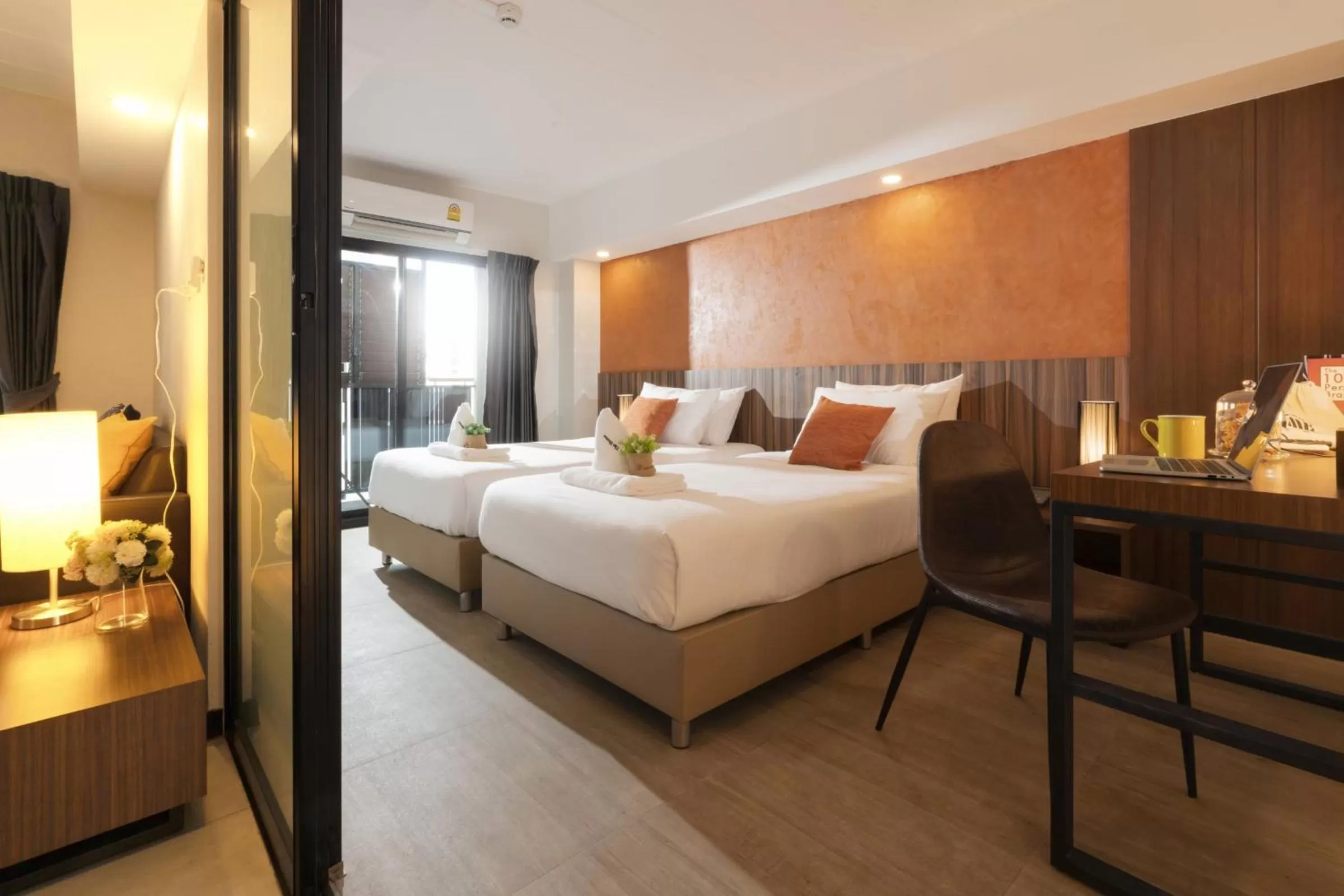 Bed in The Home Hotel SHA