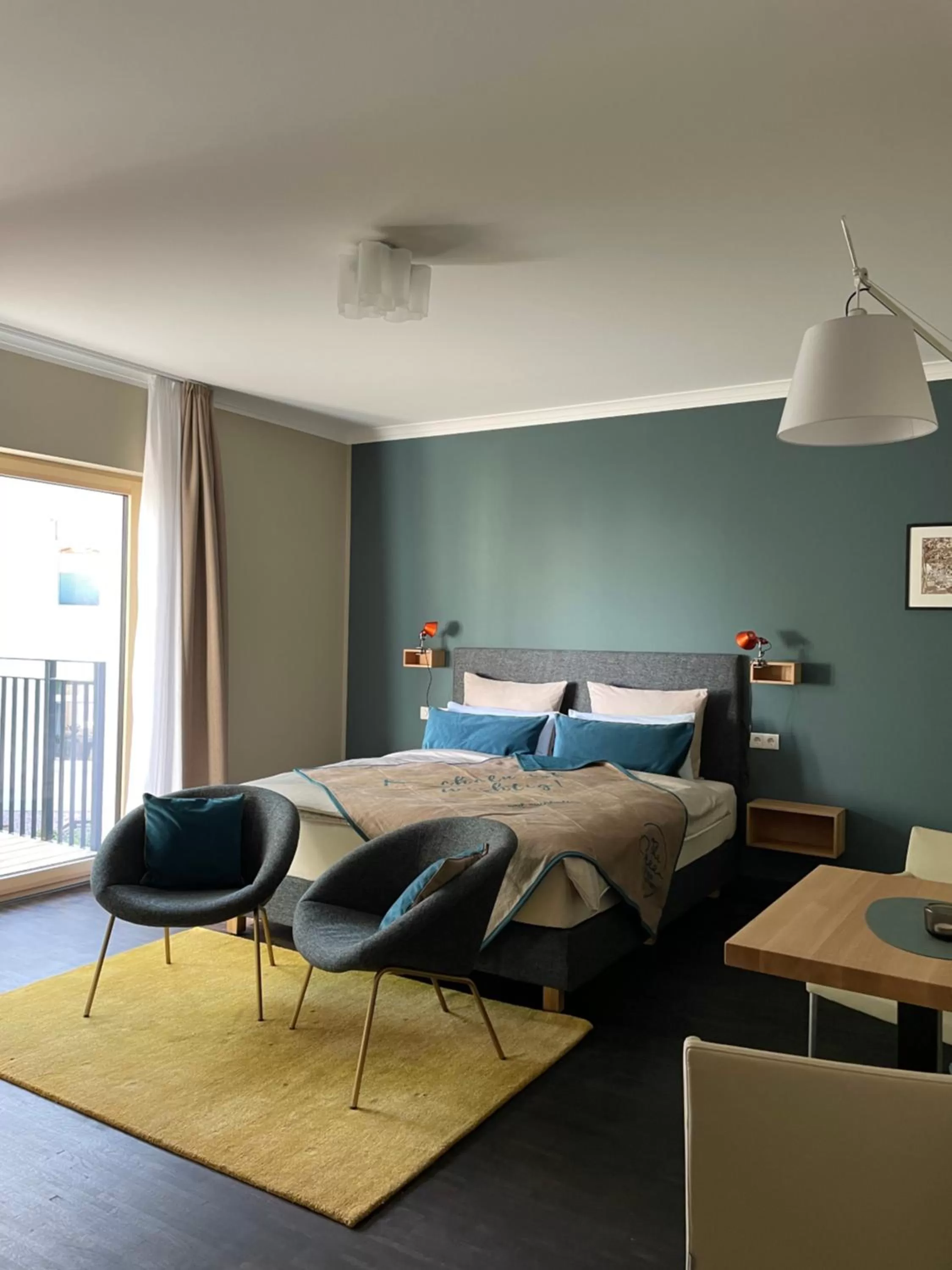 Photo of the whole room, Bed in The Green Rostock Apartment Hotel