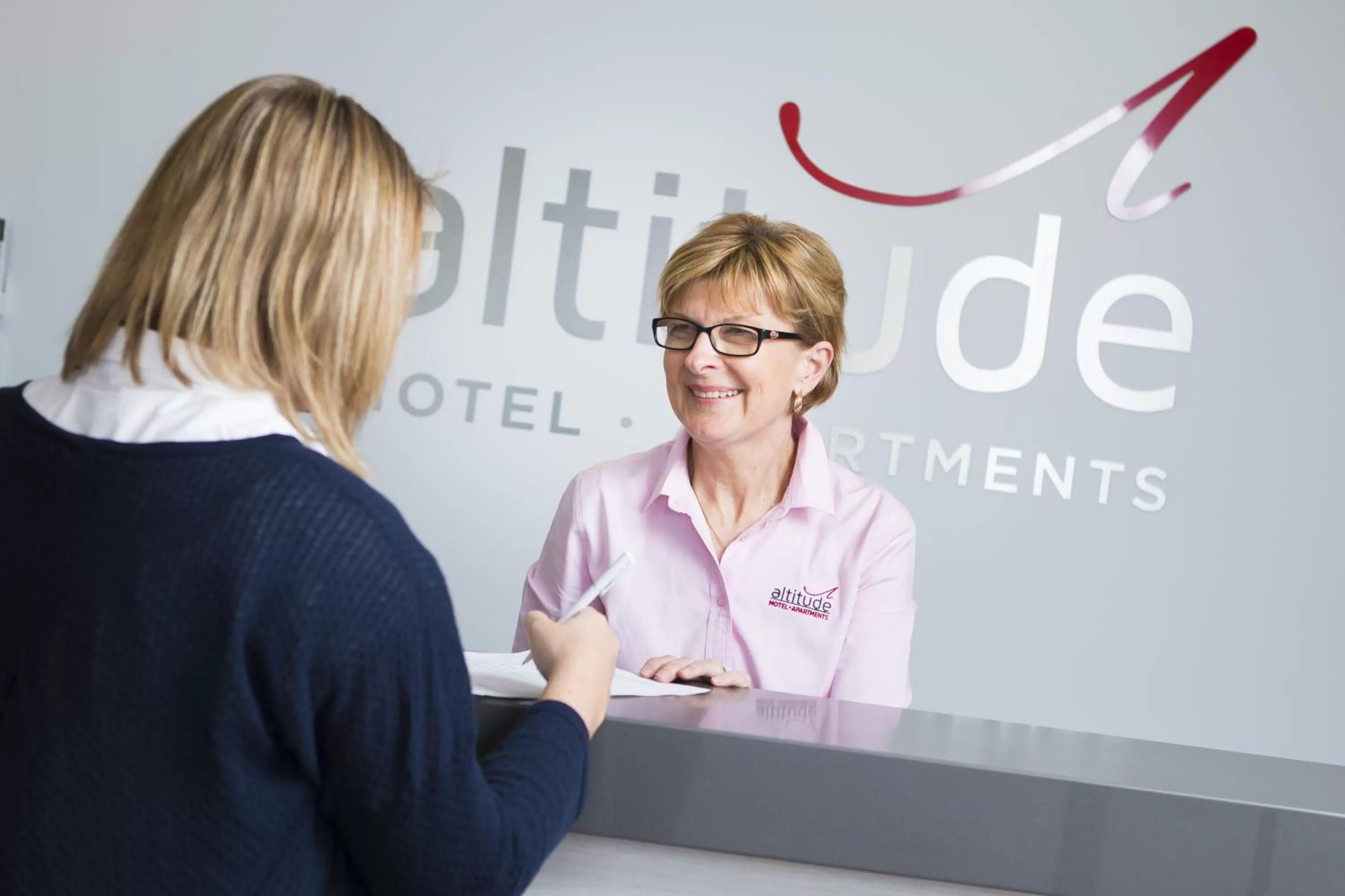 Lobby or reception in Altitude Motel Apartments