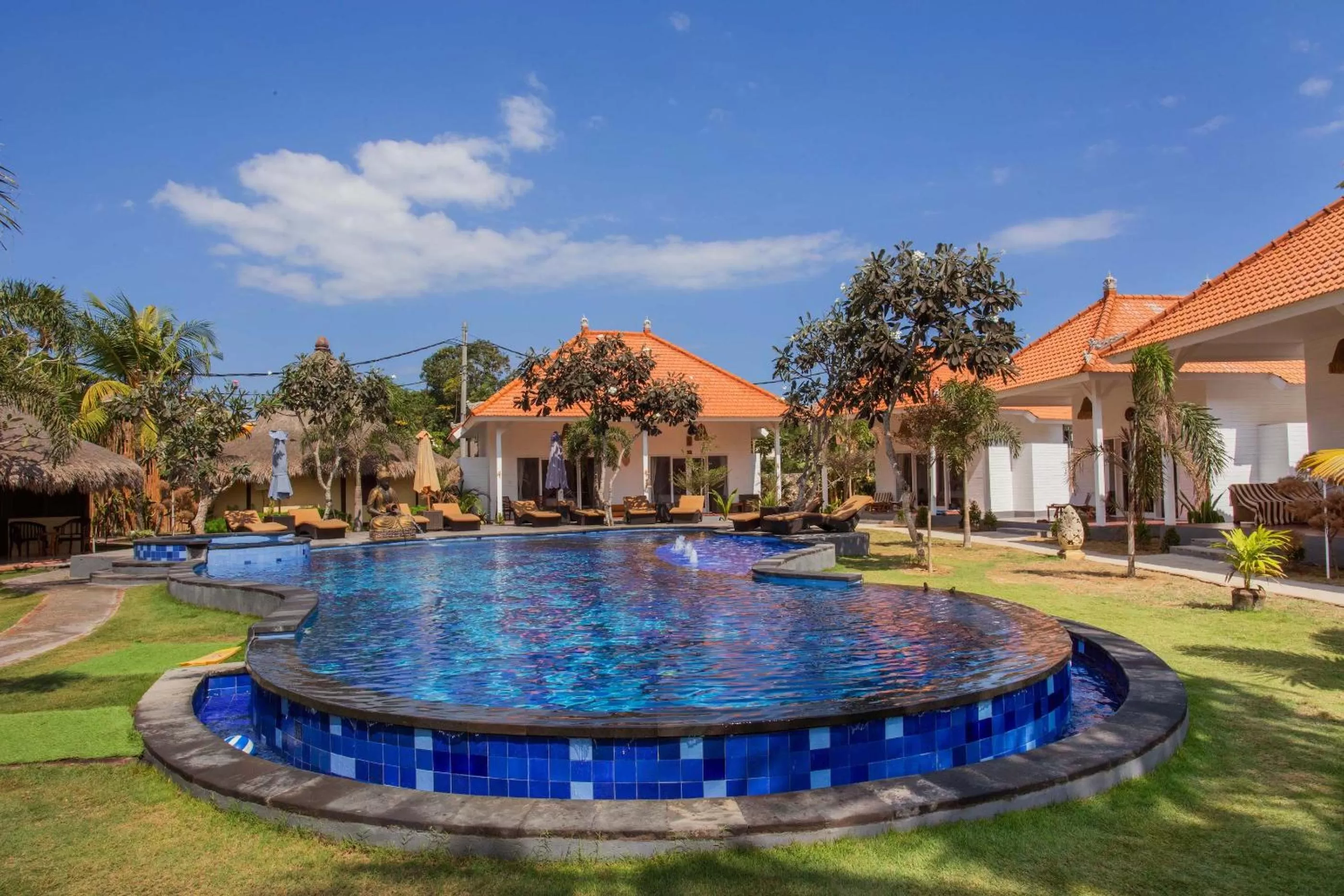 Swimming pool in Sanghyang Bay Villas