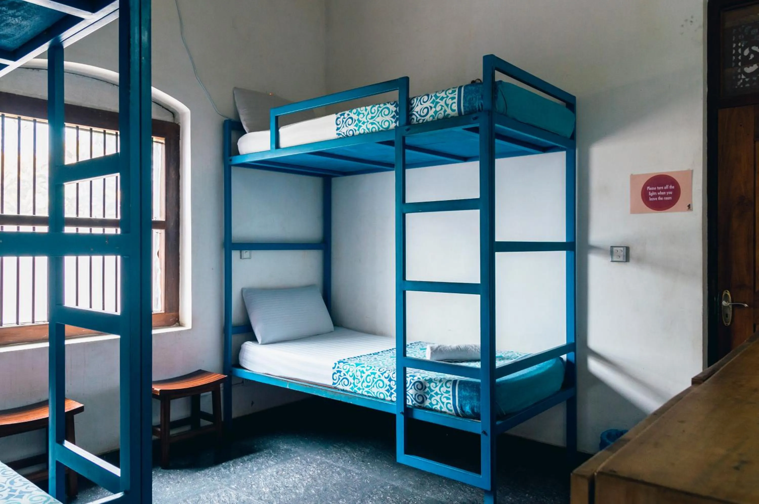 Bathroom, Bunk Bed in Hostel First @ Colombo Airport