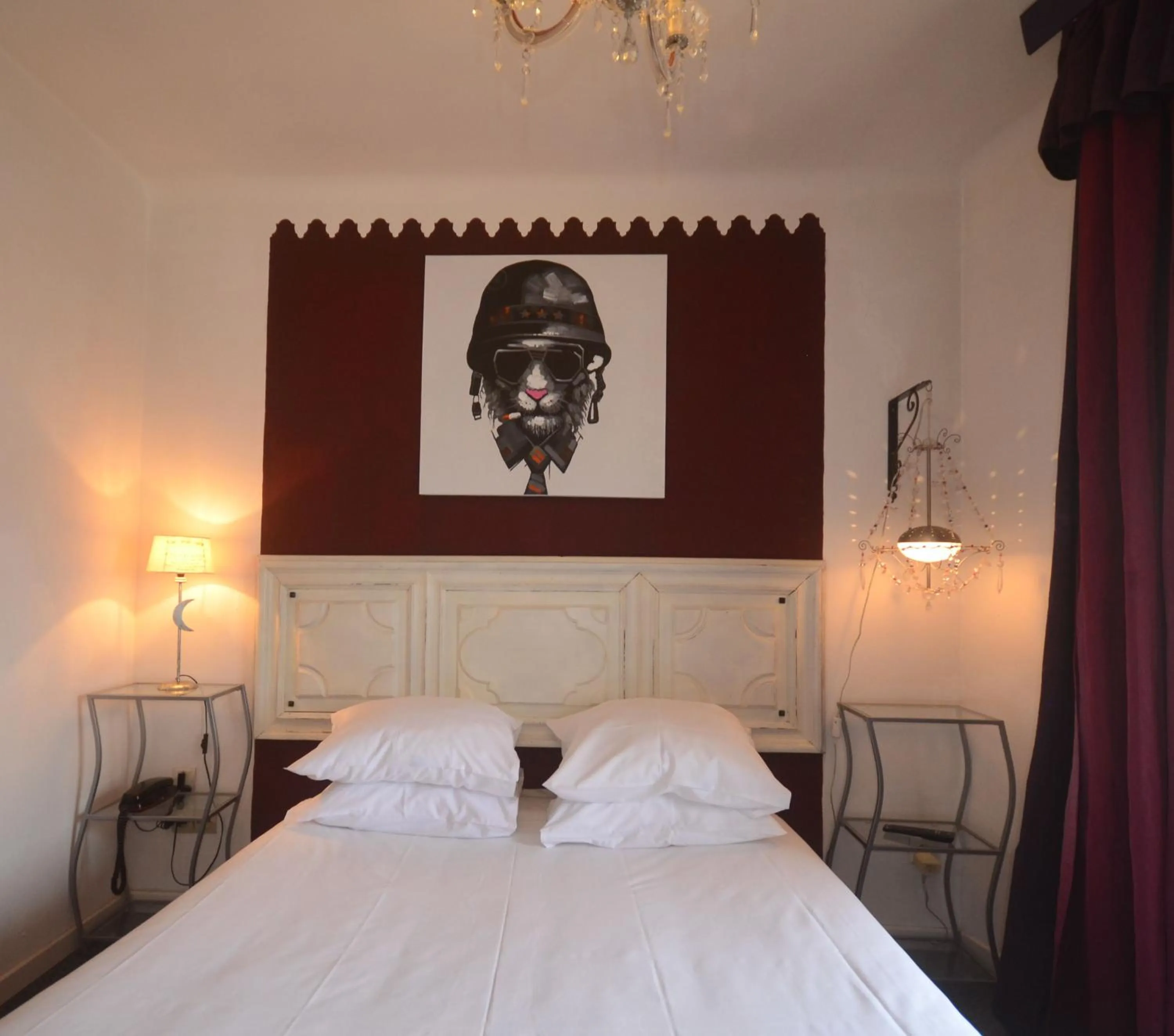Bed in Hôtel Vauban