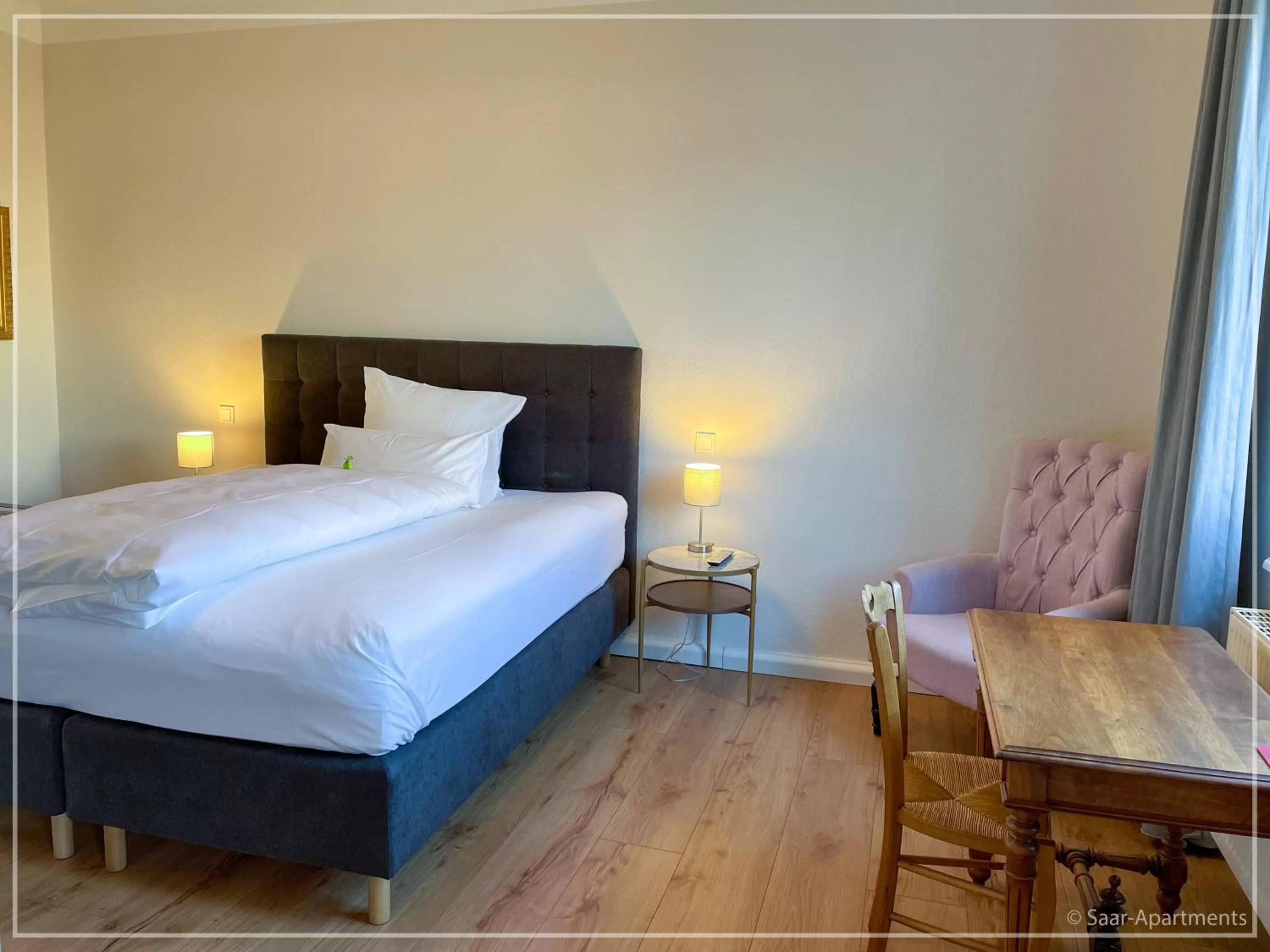 Bed in Saar-Apartments