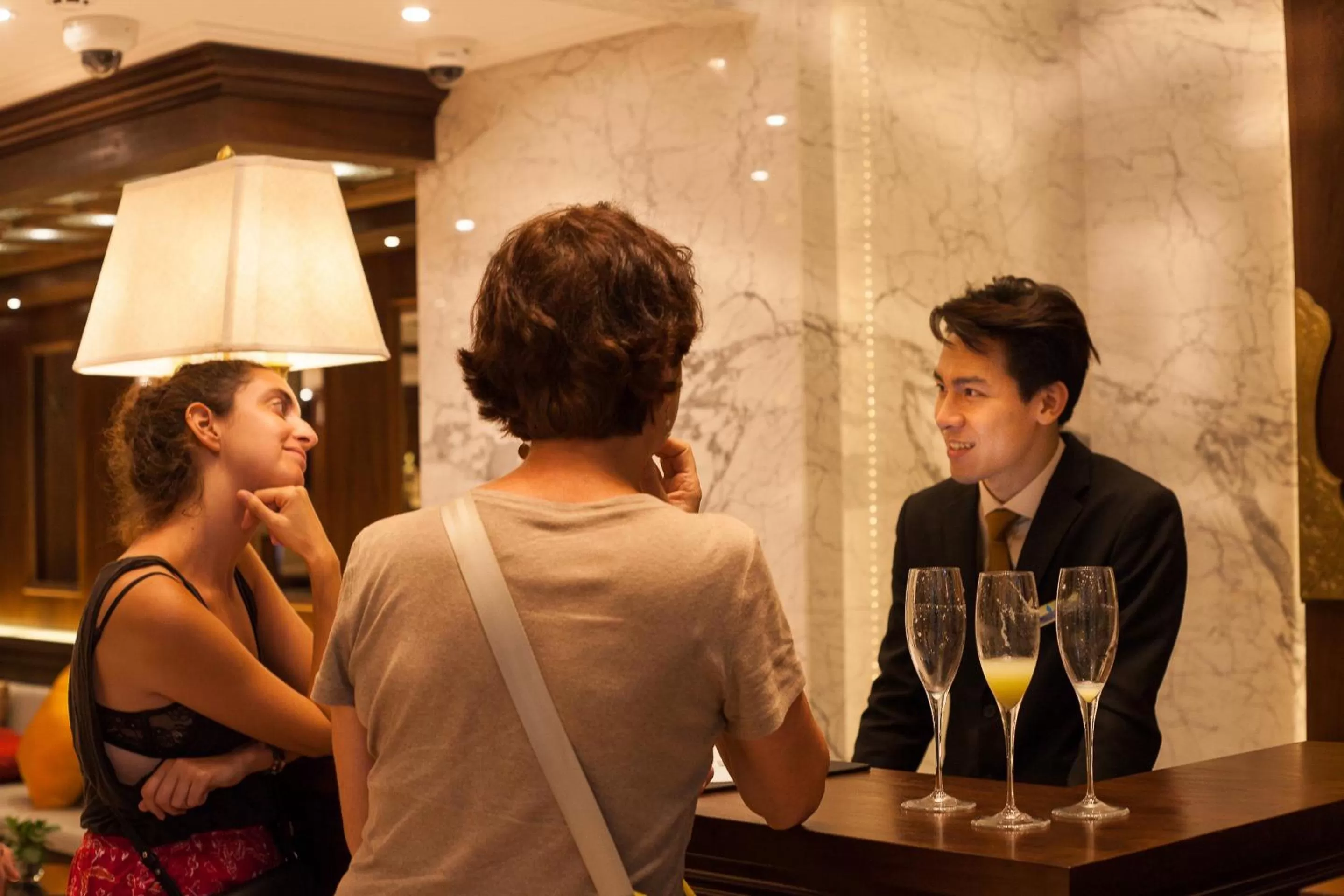 Staff in The Lapis Hotel