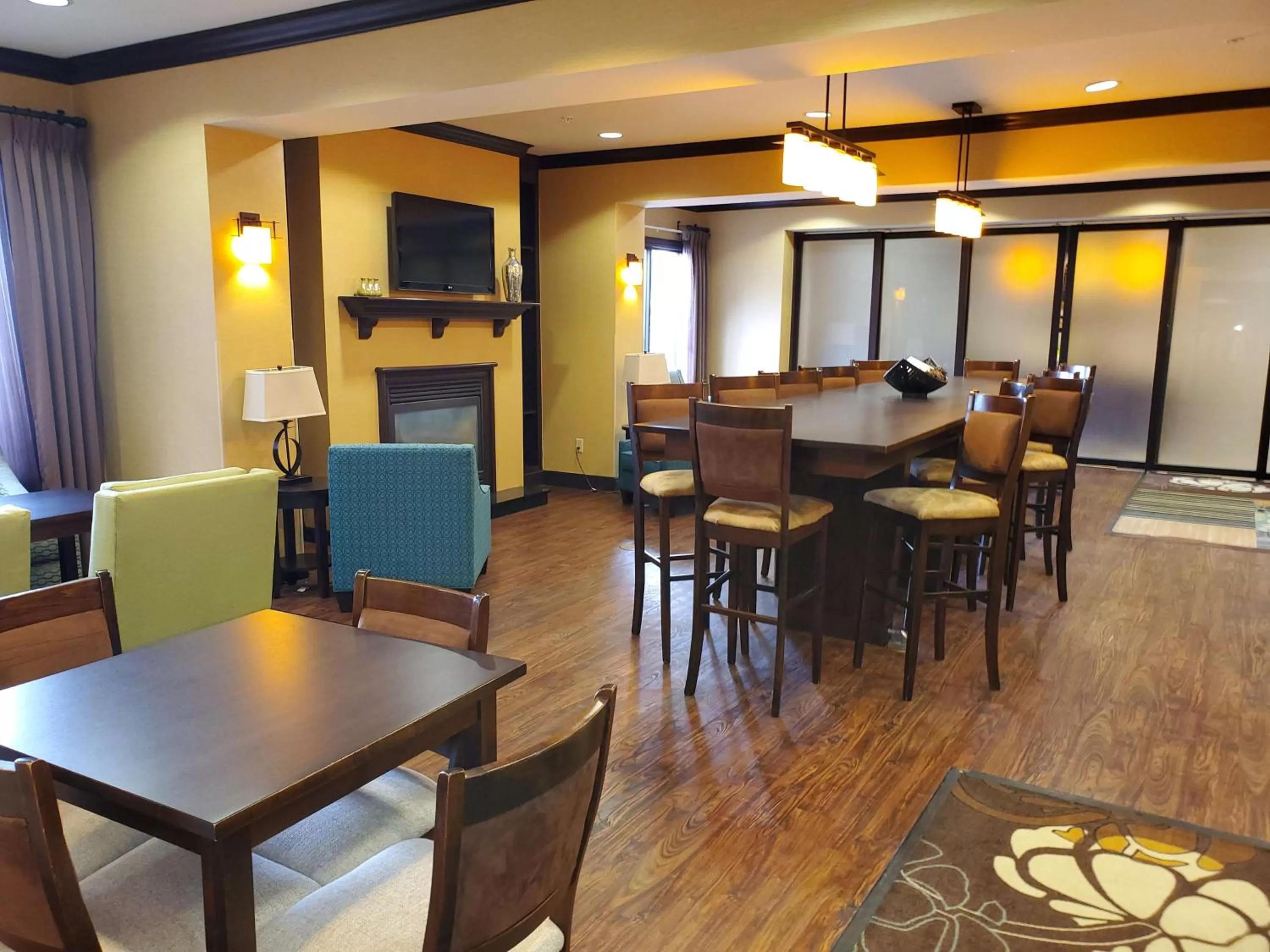 Lobby or reception in Hampton Inn Stow