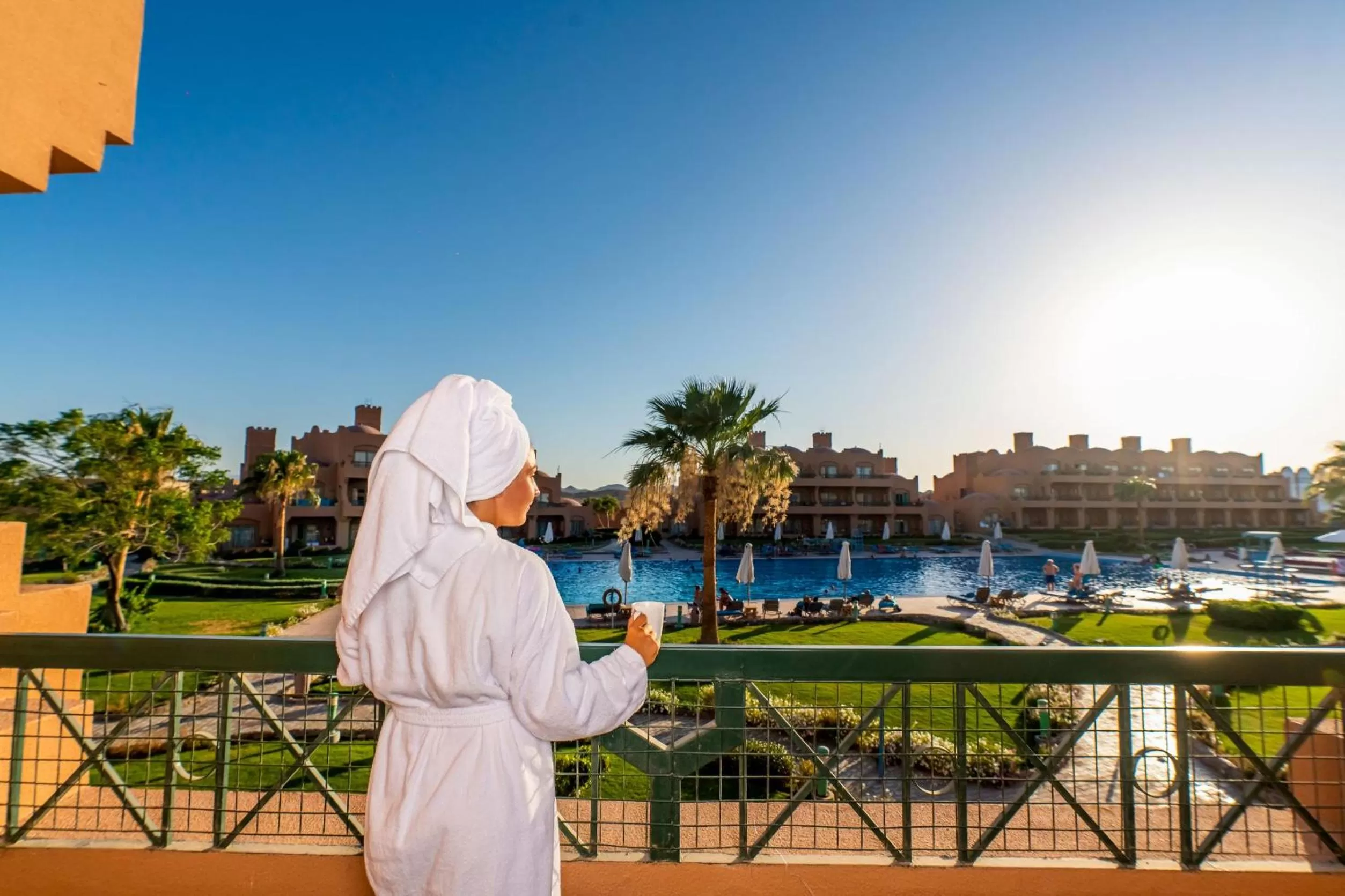  Family Room (2 Bedrooms) with Pool View in Akassia Swiss Resort
