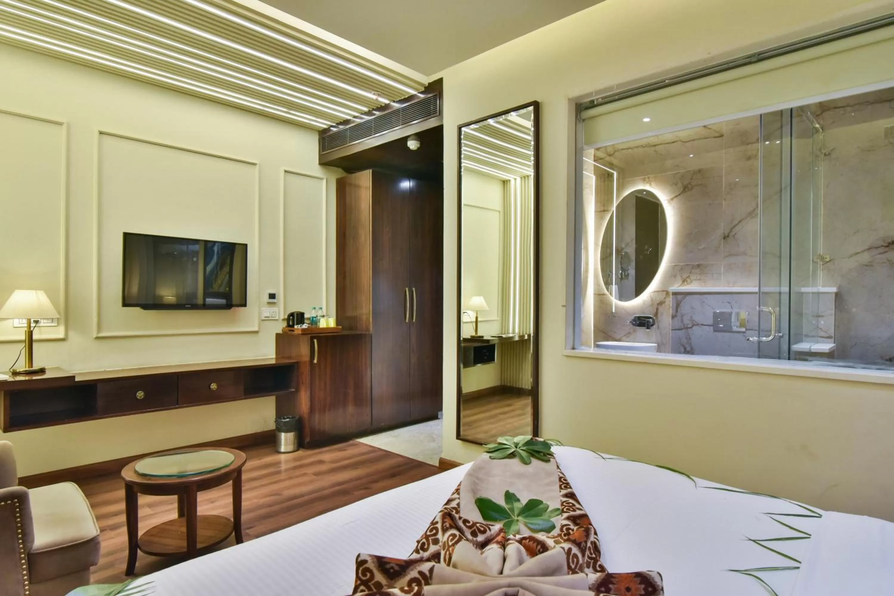 Photo of the whole room, Bed in Hotel BR Grand -Near Golden Temple