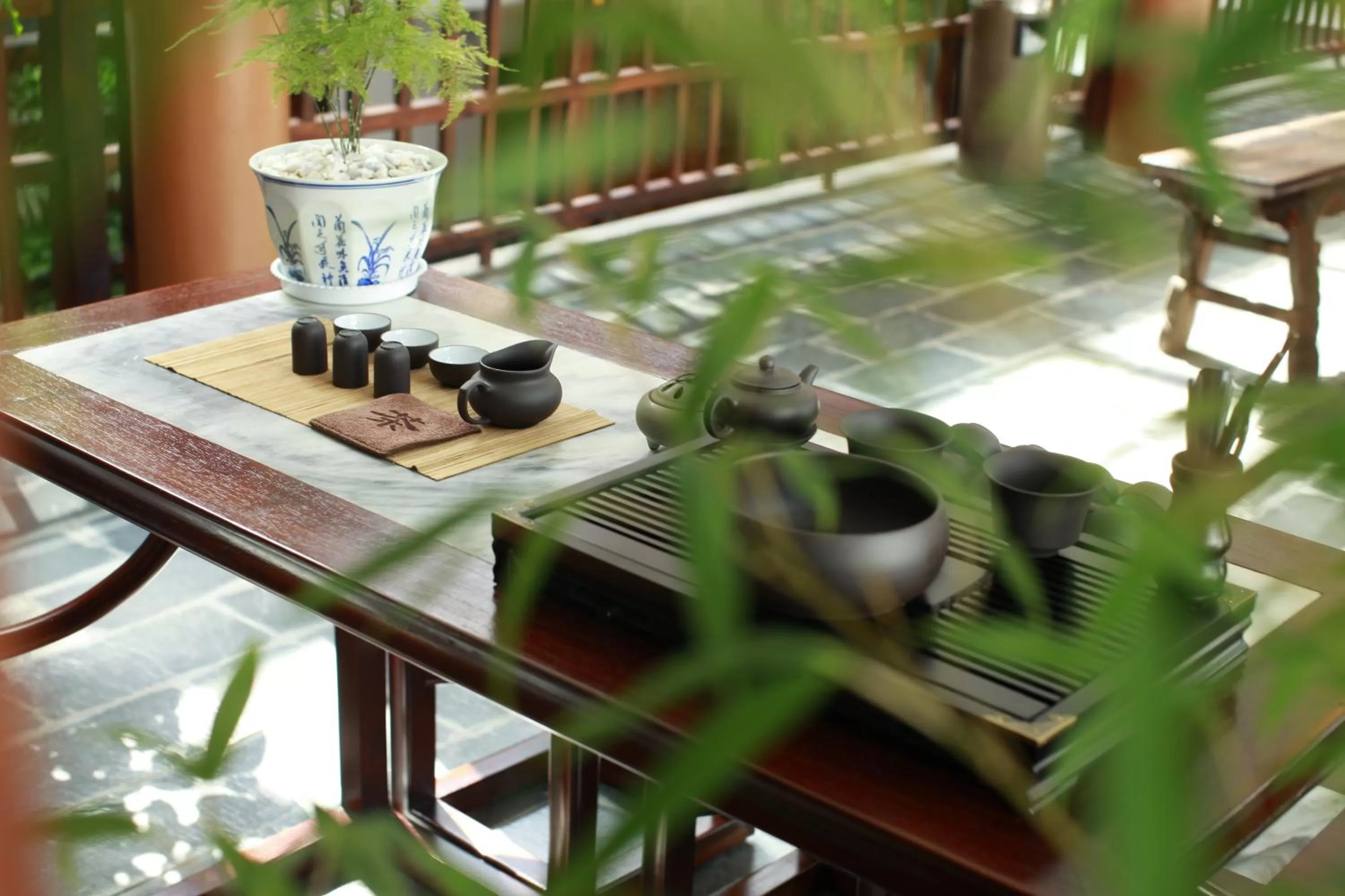 Coffee/tea facilities in Dali Yanyuan Mountain Retreat