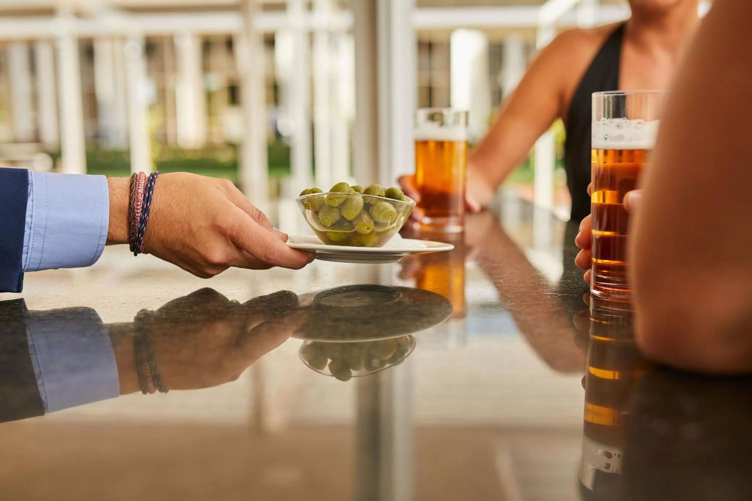 Food close-up in Silken Al-Andalus Palace