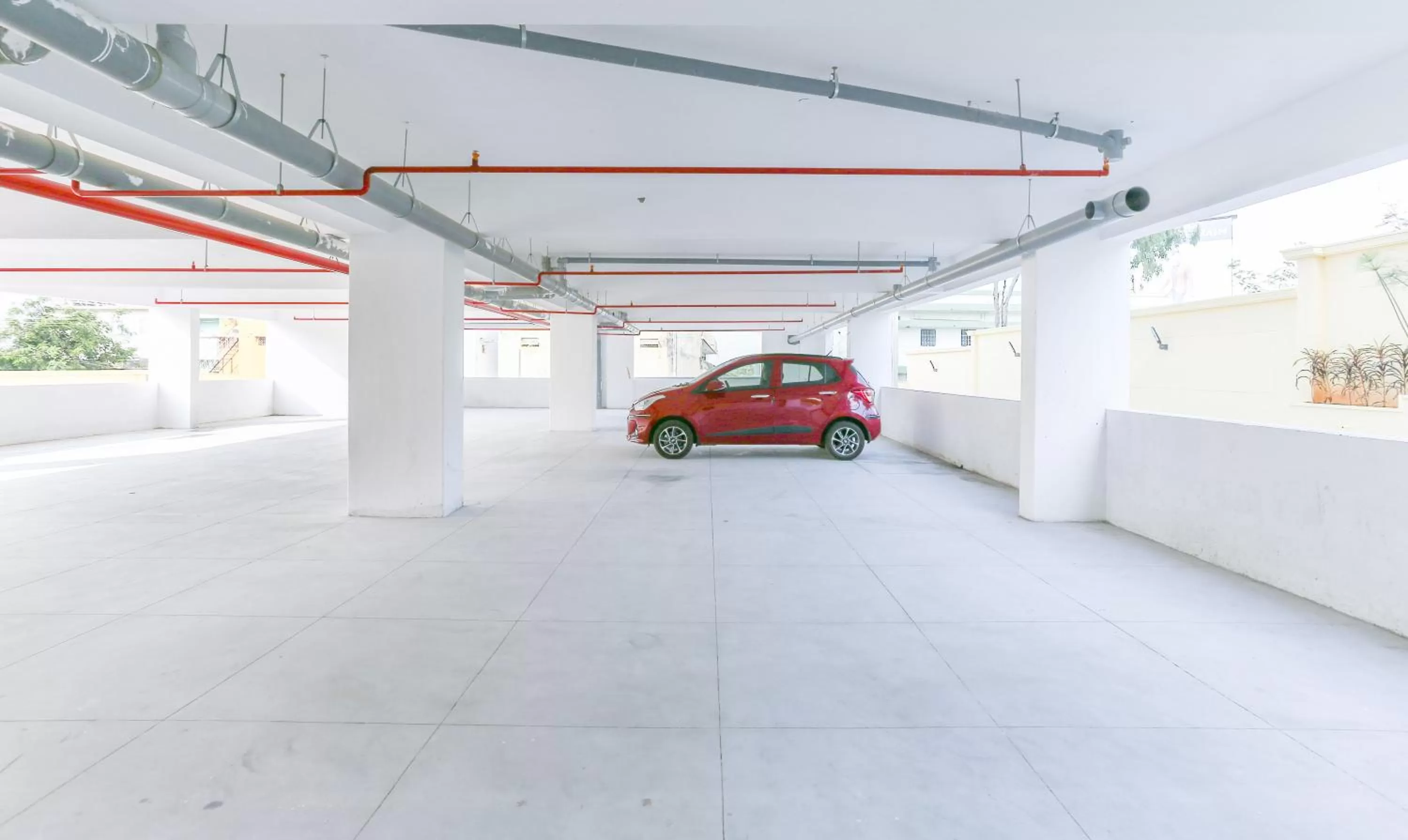 Parking in Treebo Premium Akshaya Mahal Inn