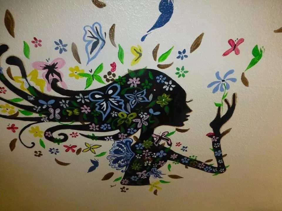 Decorative detail in Woodlands Hotel