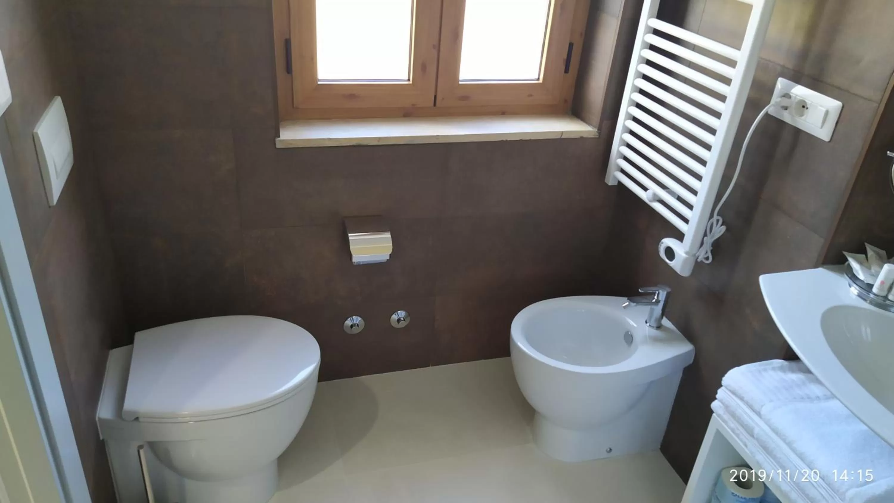 Toilet in B&B La Stazione