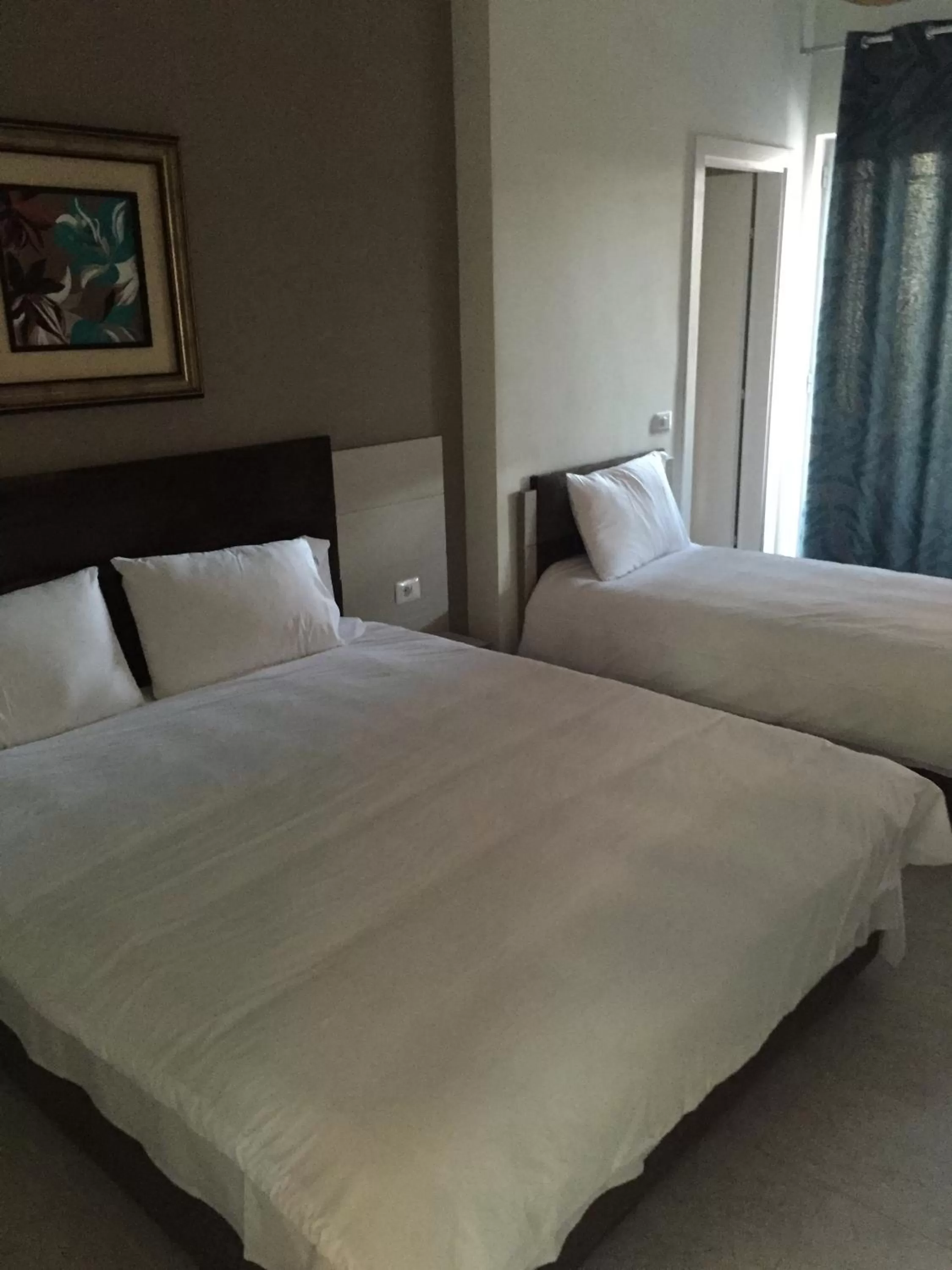 Bed in Fjortes Hotel