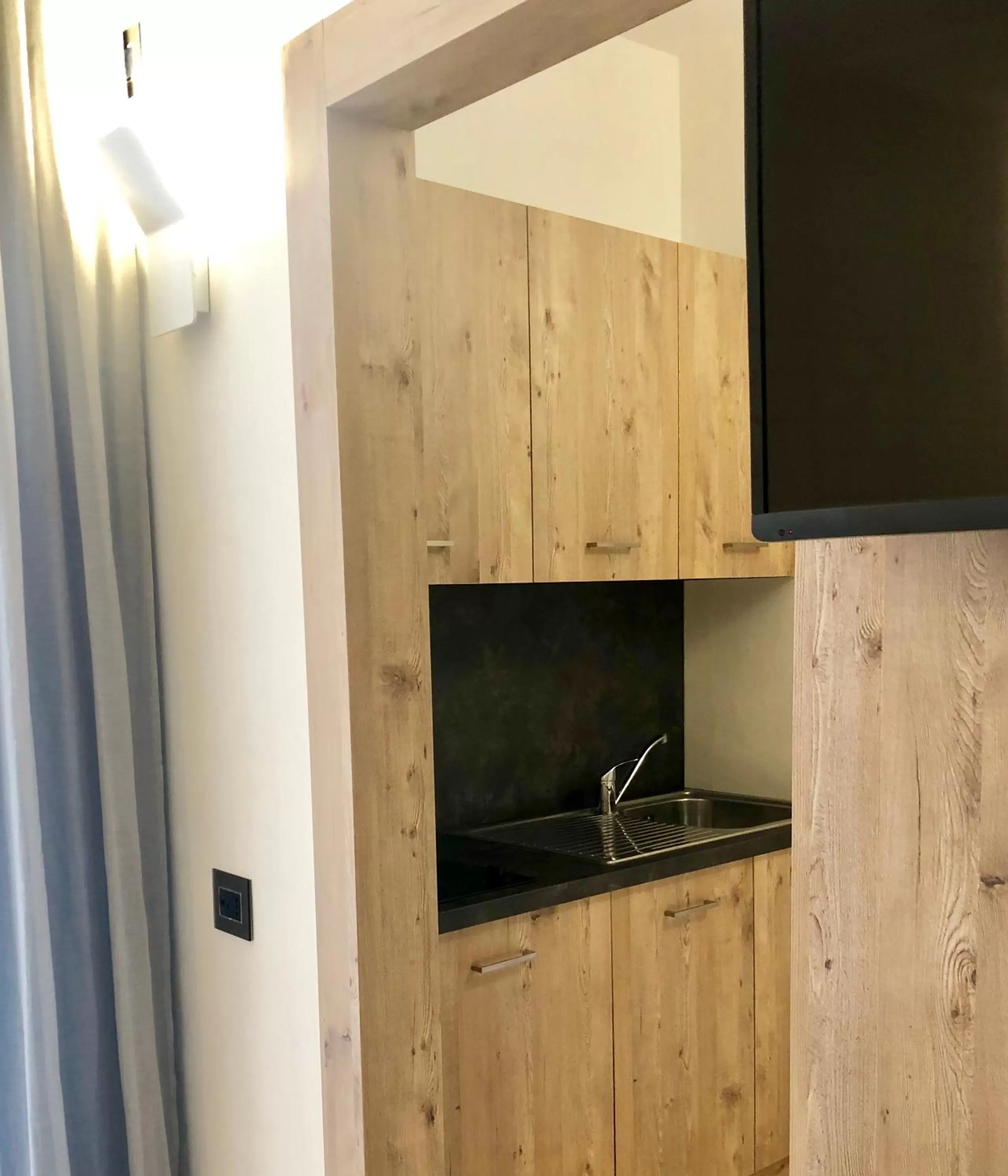 Kitchen or kitchenette in Relais Piazza Del Plebiscito B&B