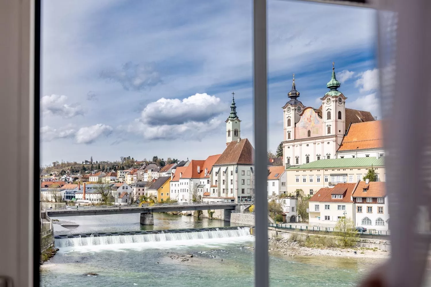 River view in Hotel-Restaurant Minichmayr