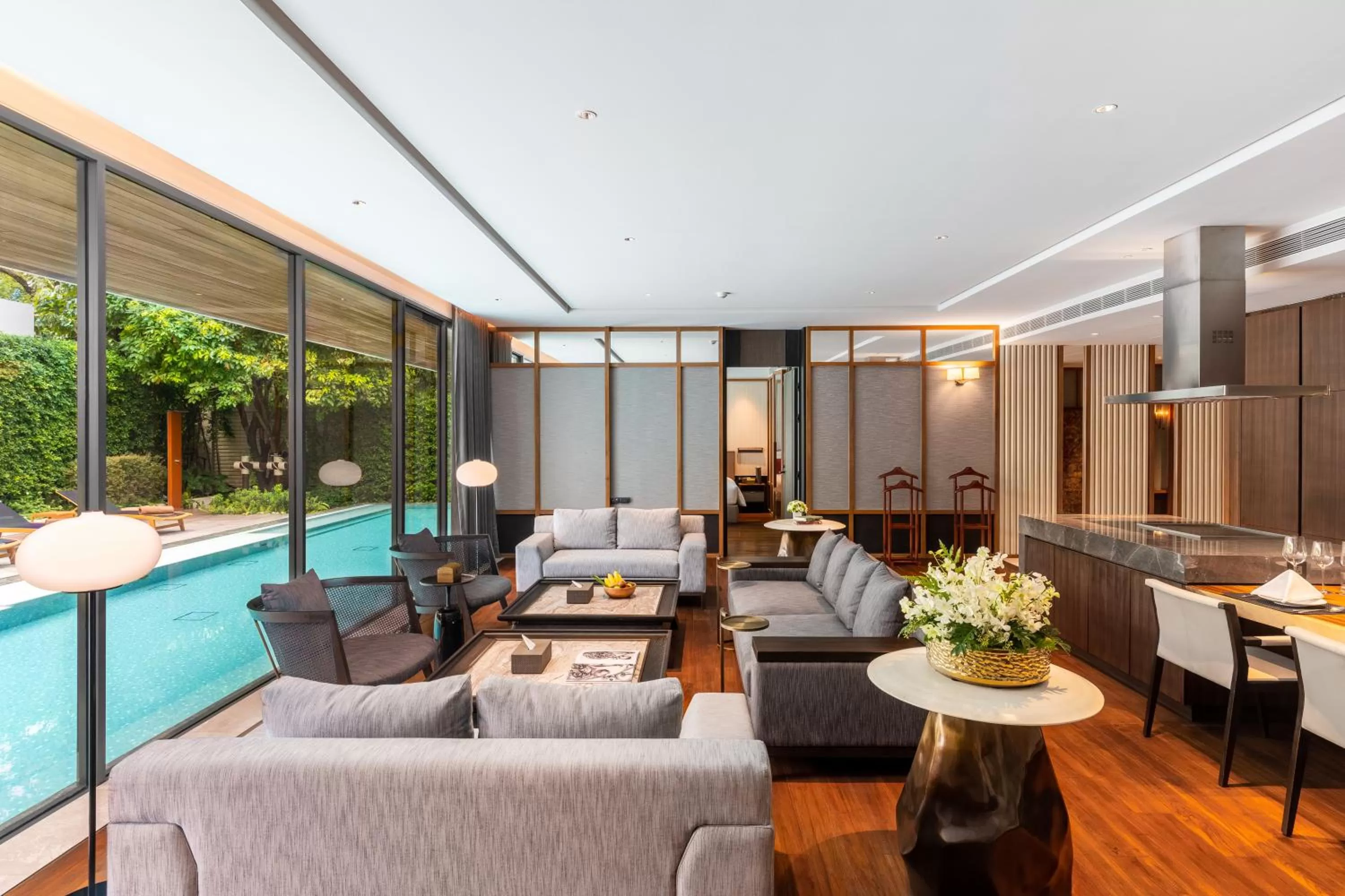 Living room in Villa Deva Resort & Hotel Bangkok